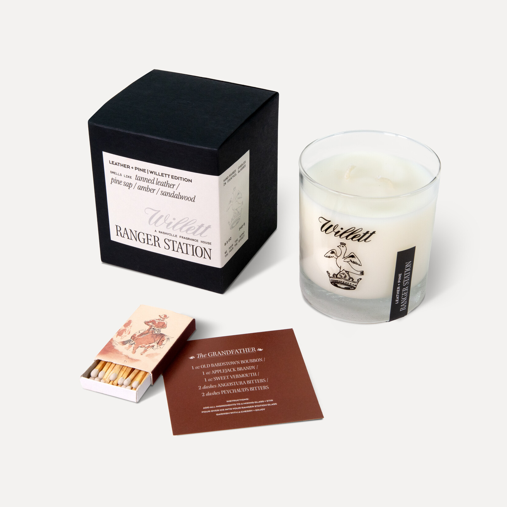 Ranger Station Ranger Station Leather + Pine Candle