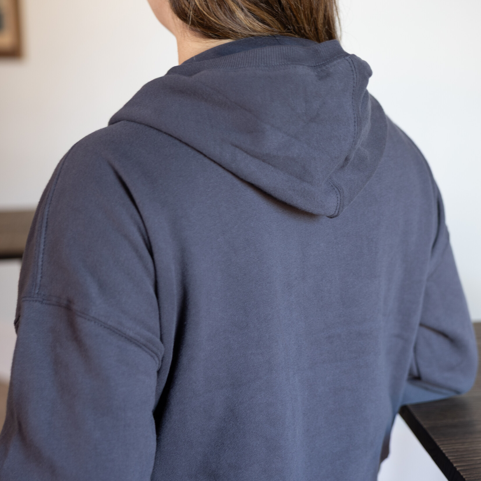 Women's Silhouette Patch Zip Hoodie