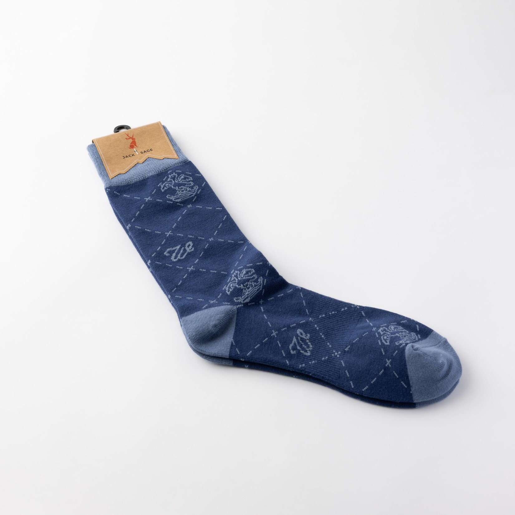 Willett Bird & Crown Sock