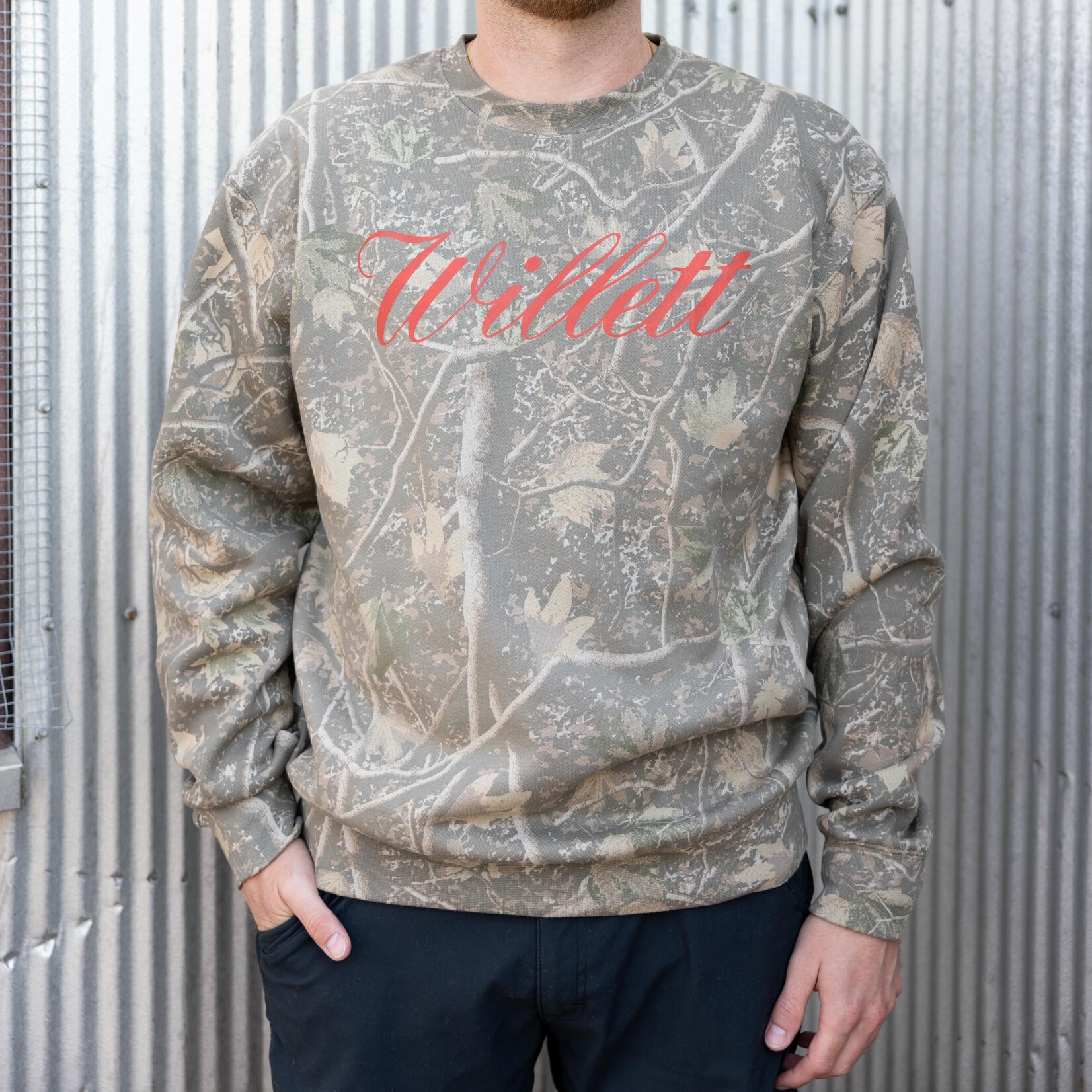 Camo Crewneck