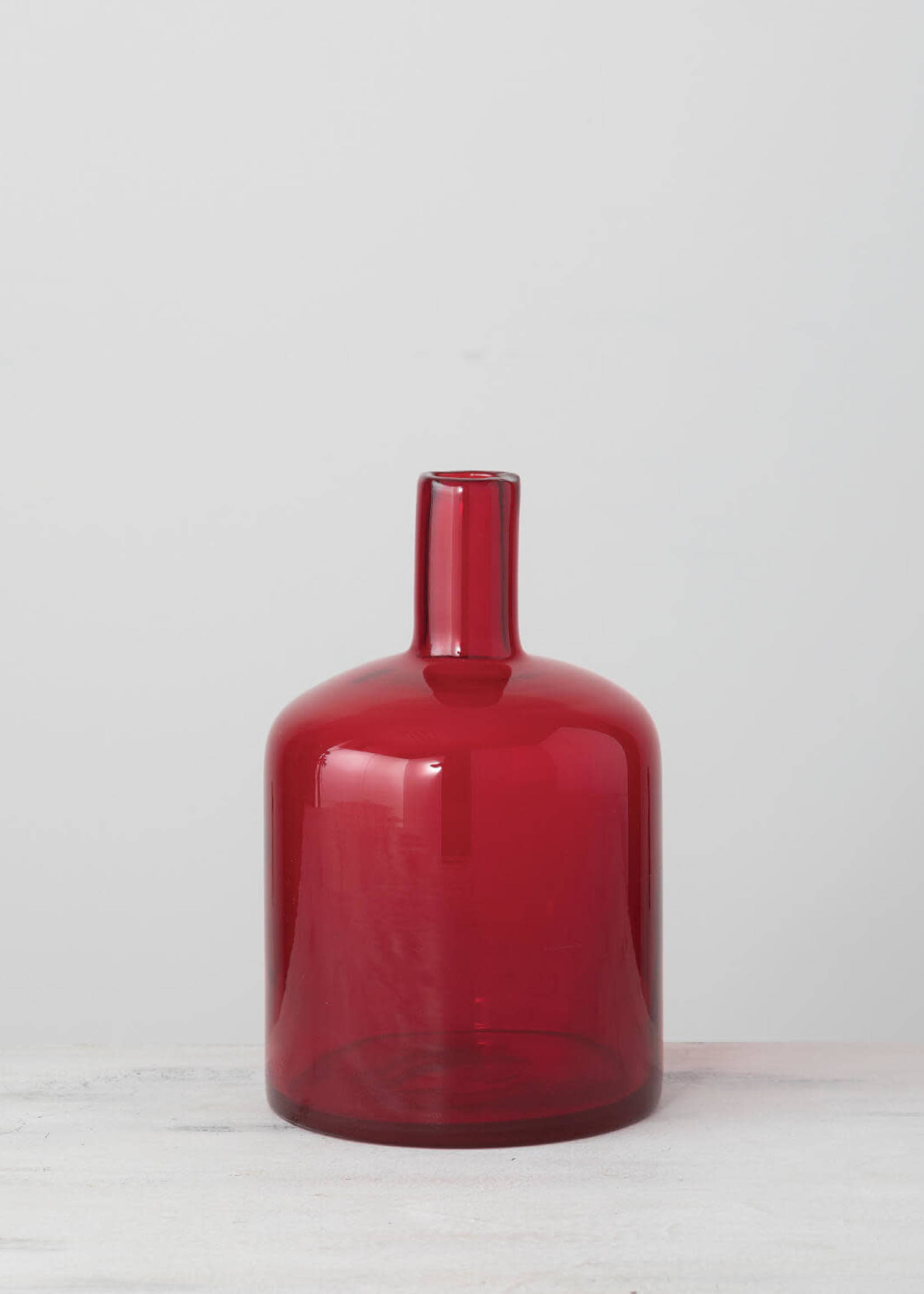 Design Decor Large Red Bottle