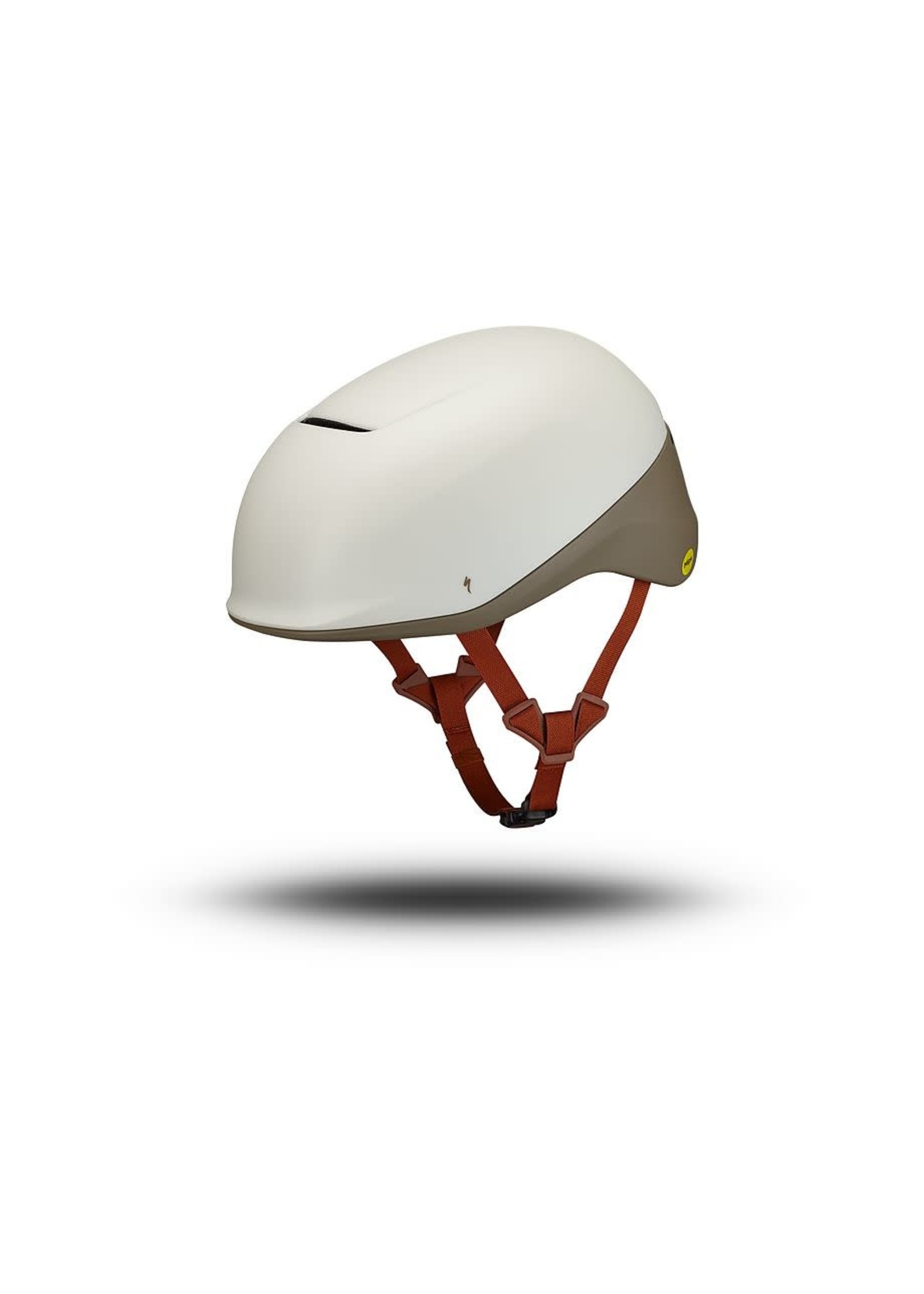Cream store bicycle helmet
