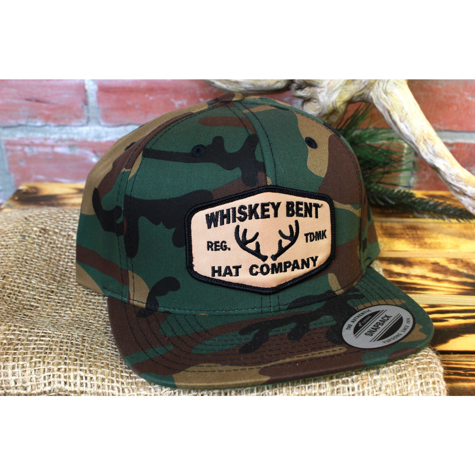 Whiskey Bent Hat Co. Whiskey Bent Hat Co. The Rut Snapback Hat