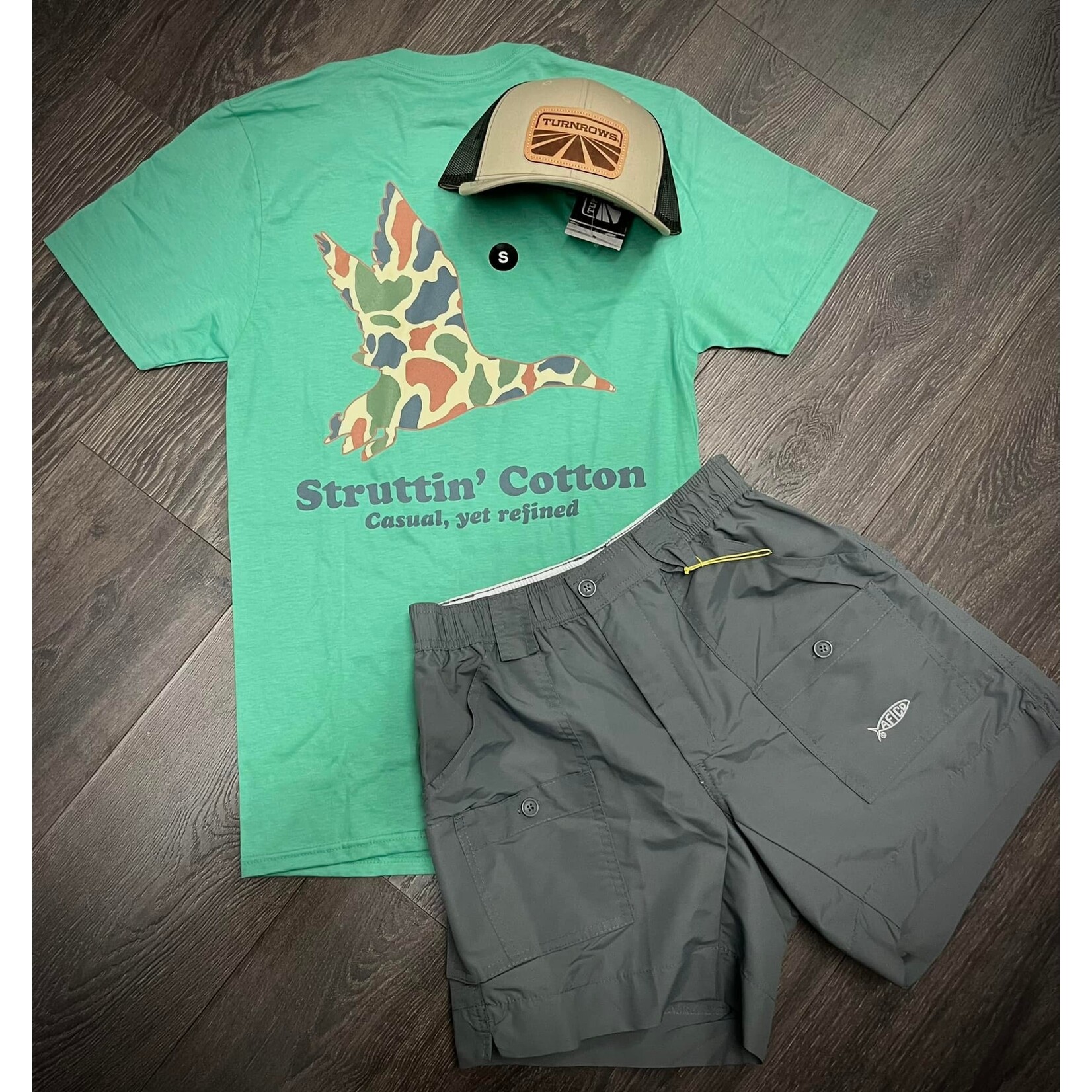 Struttin' Cotton Struttin' Cotton Old School Mallard S/S TEE Shirt
