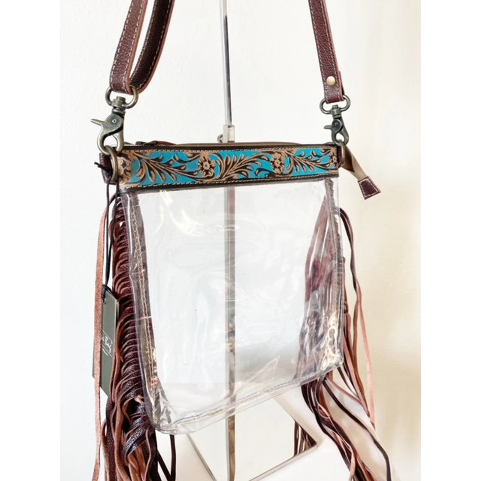 Myra Handbags & Accesories Myra Bags Hangy Tangy Clear Bag