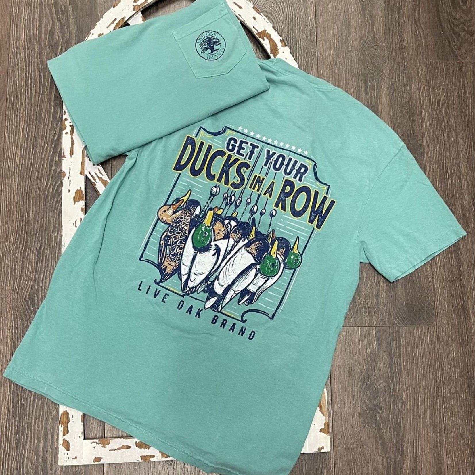 Live Oak Brand Live Oak Brand Ducks in a Row S/S TEE Shirt