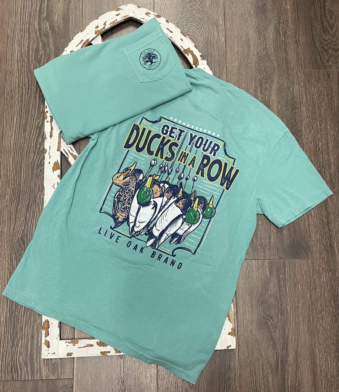 Live Oak Brand Ducks in a Row S/S TEE Shirt