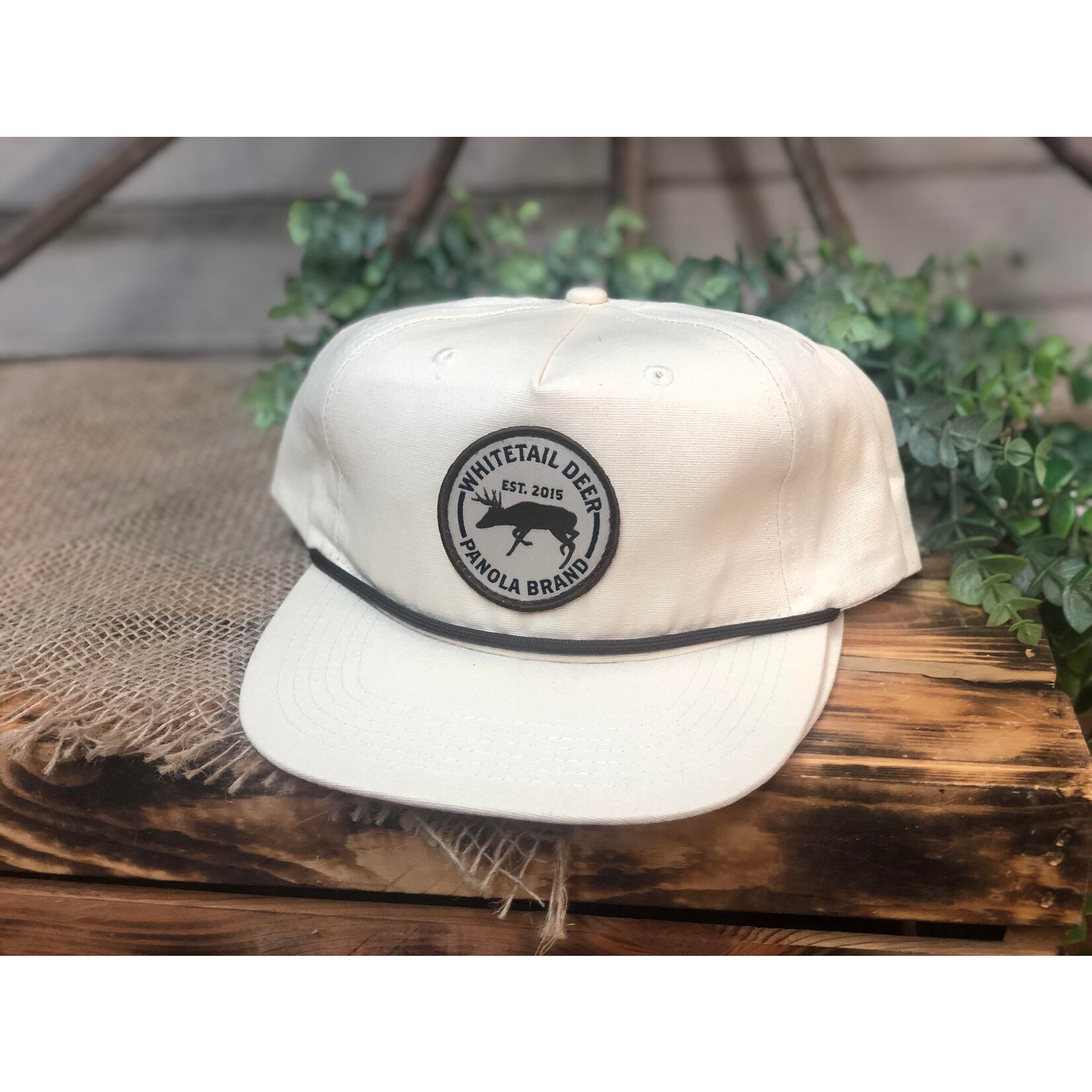 Panola Brand Panola Brand Whitetail Deer Patch Rope Snapback Hat