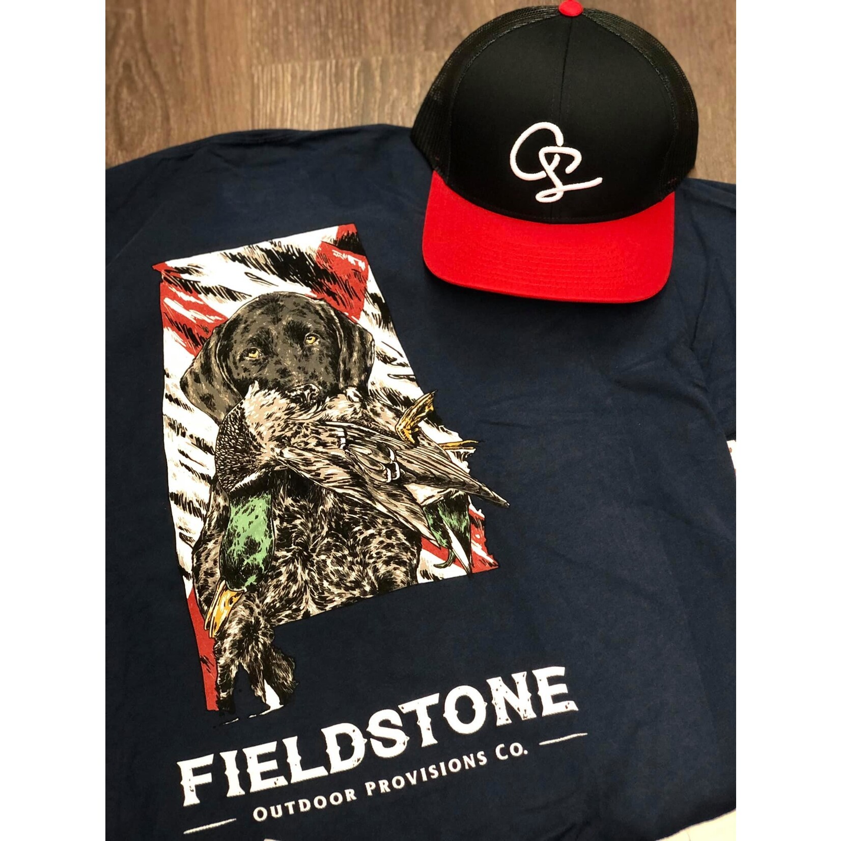 Fieldstone Fieldstone Apparel Alabama Bird Dog S/S TEE Shirt