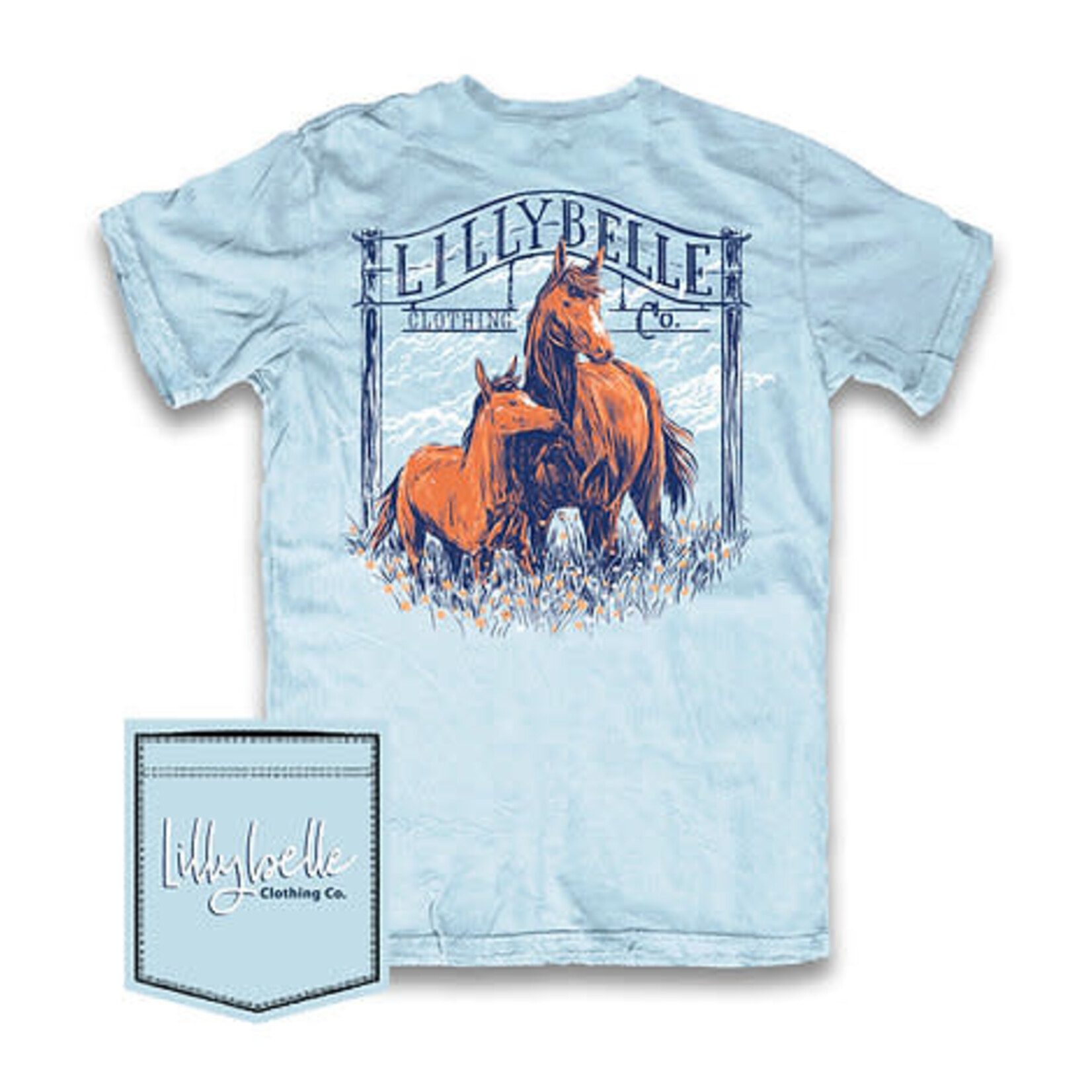 Lillybelle LillyBelle Women's Mare & Foal S/S TEE Shirt