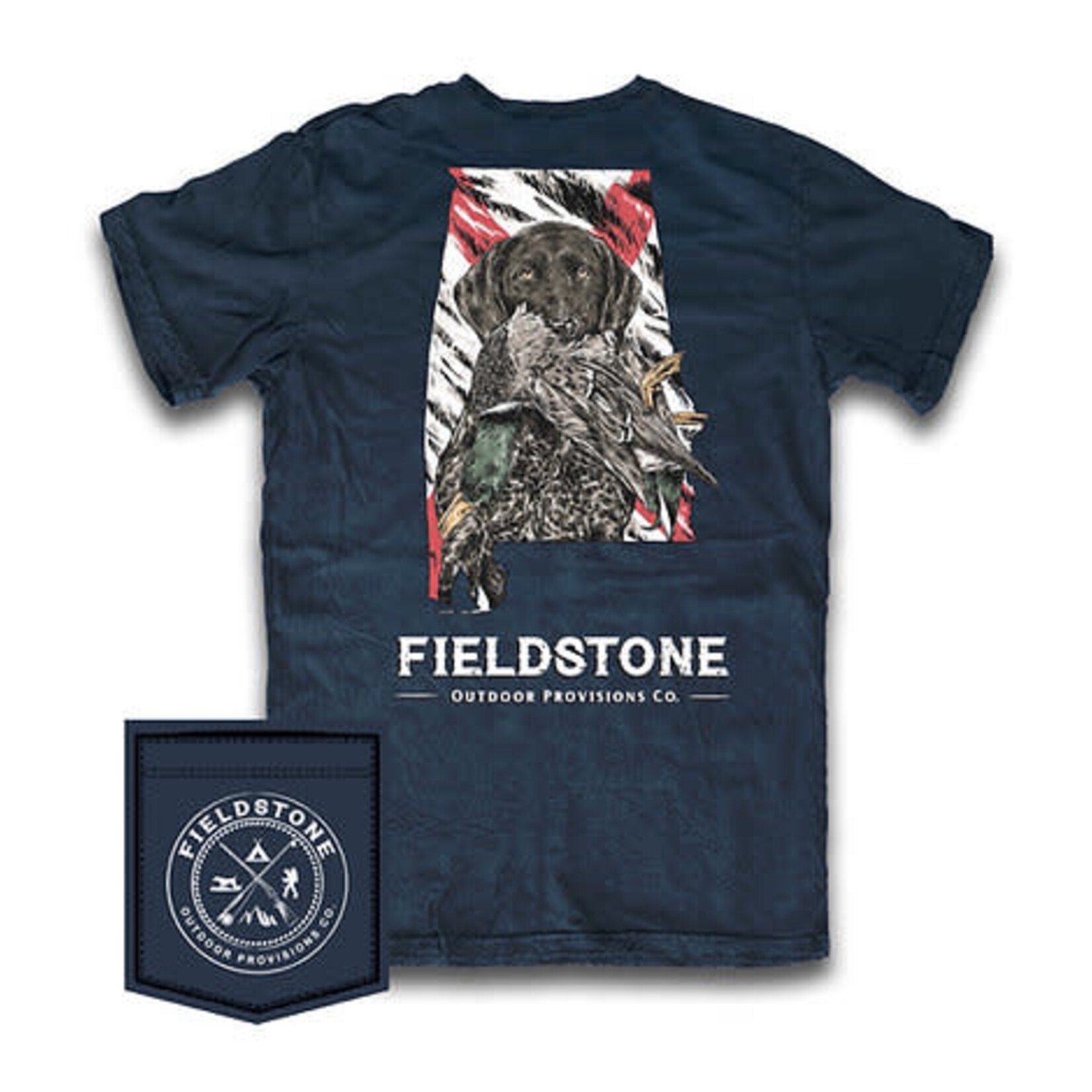 Fieldstone Fieldstone Apparel Alabama Bird Dog S/S TEE Shirt