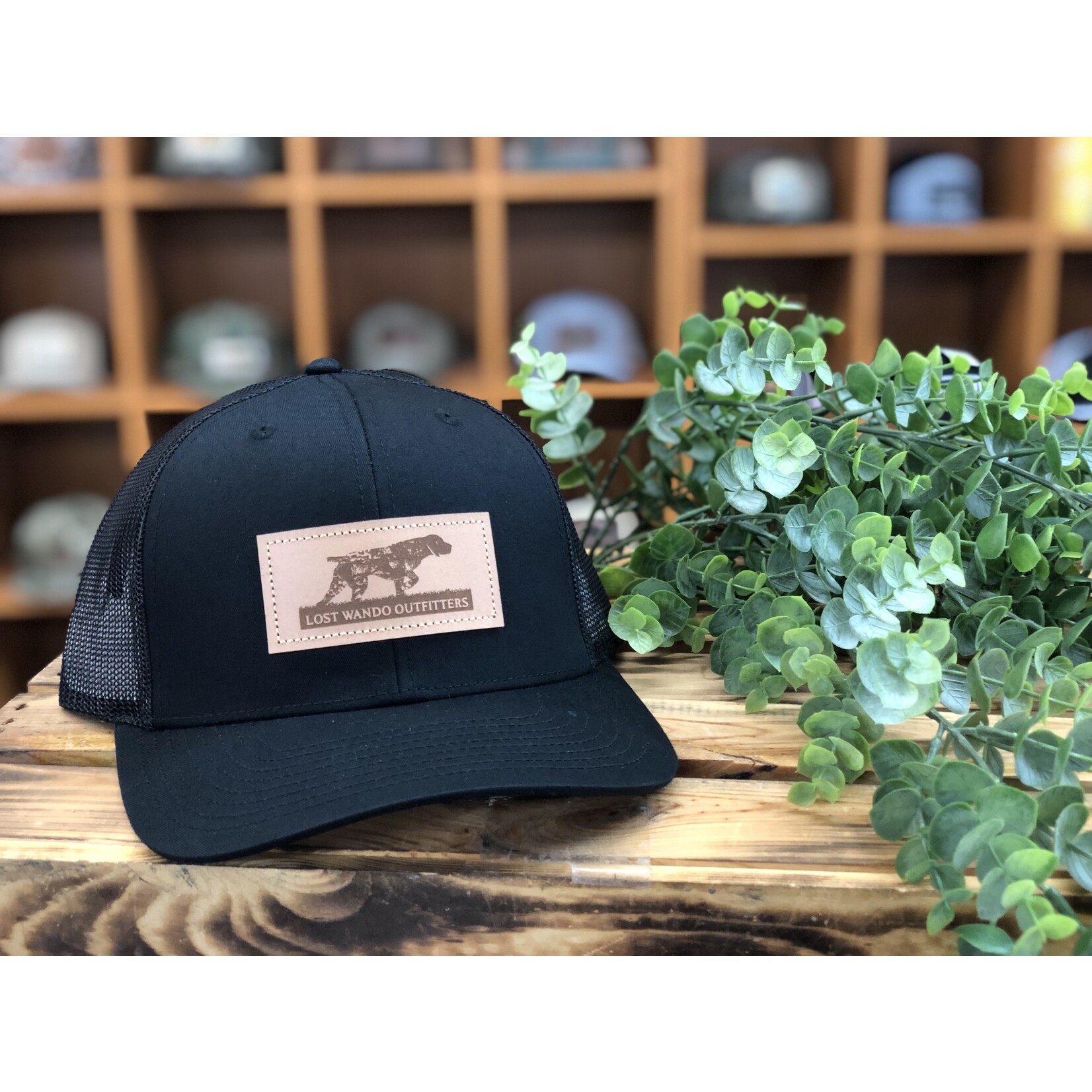 Lost Wando Lost Wando GSP Pointer Leather Patch Snapback Hat