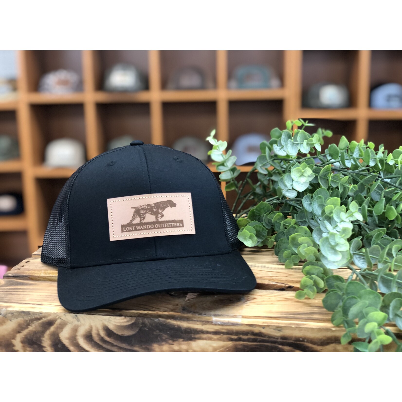 Lost Wando Lost Wando GSP Pointer Leather Patch Snapback Hat