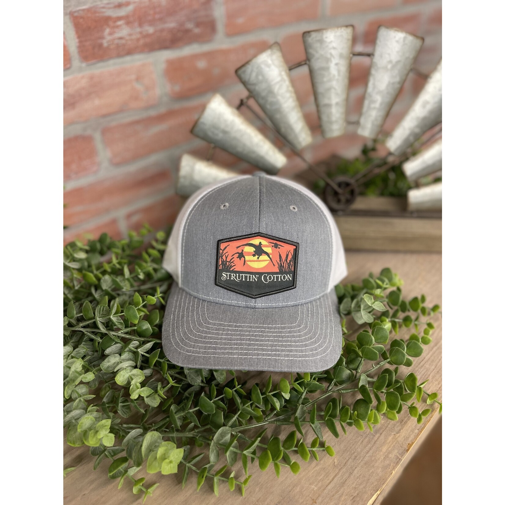 Struttin' Cotton Struttin' Cotton Evening Airshow Patch Snapback Hat