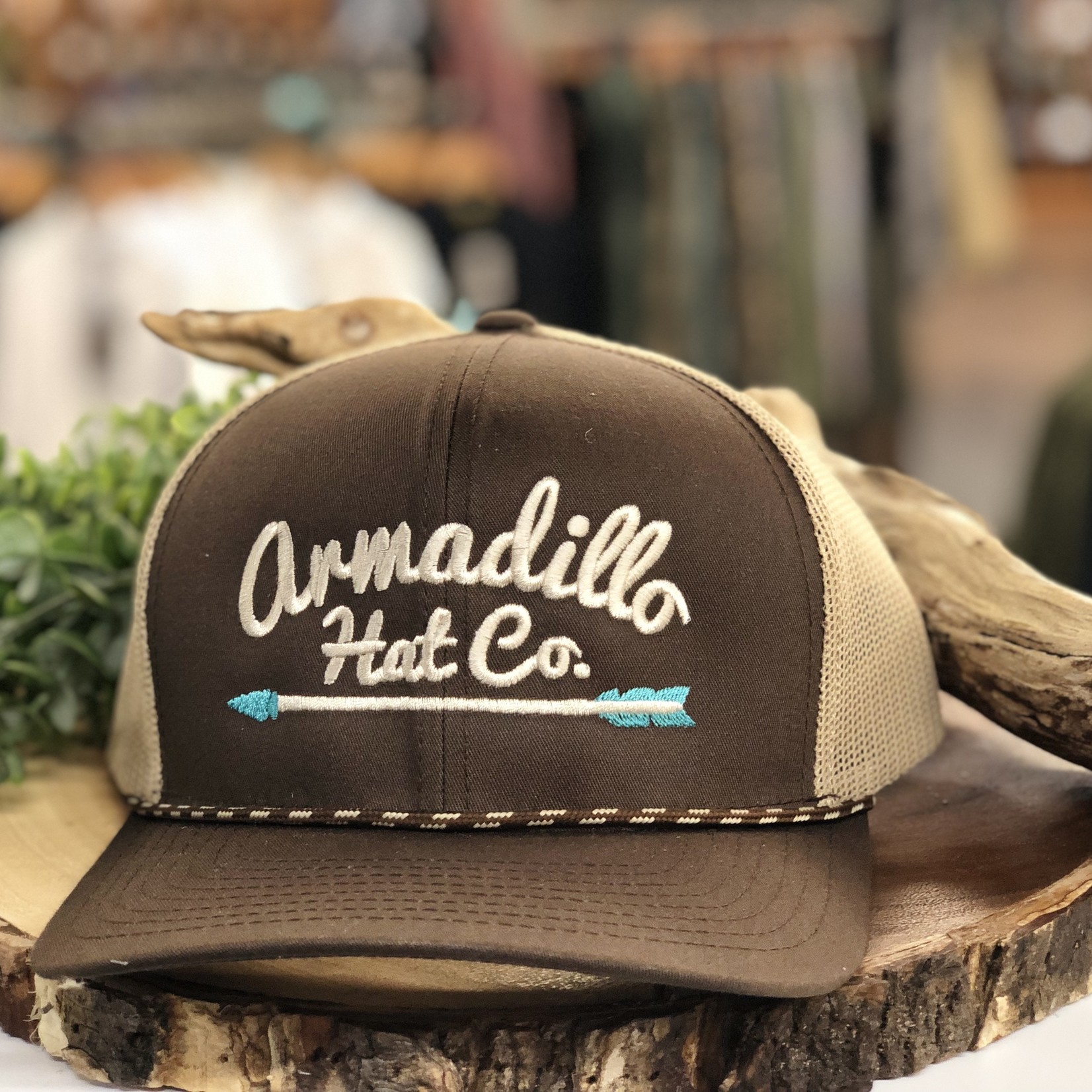 Armadillo Hat Co. Poncho Rope Snapback Hat - EZN Storage