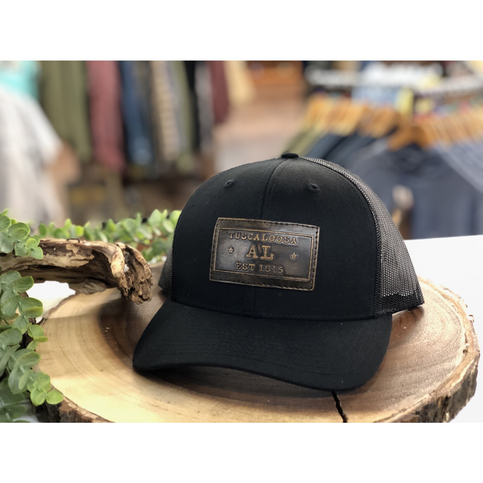 Zep Pro Zep Pro Tuscaloosa Rectangle Leather Patch Snapback Hat