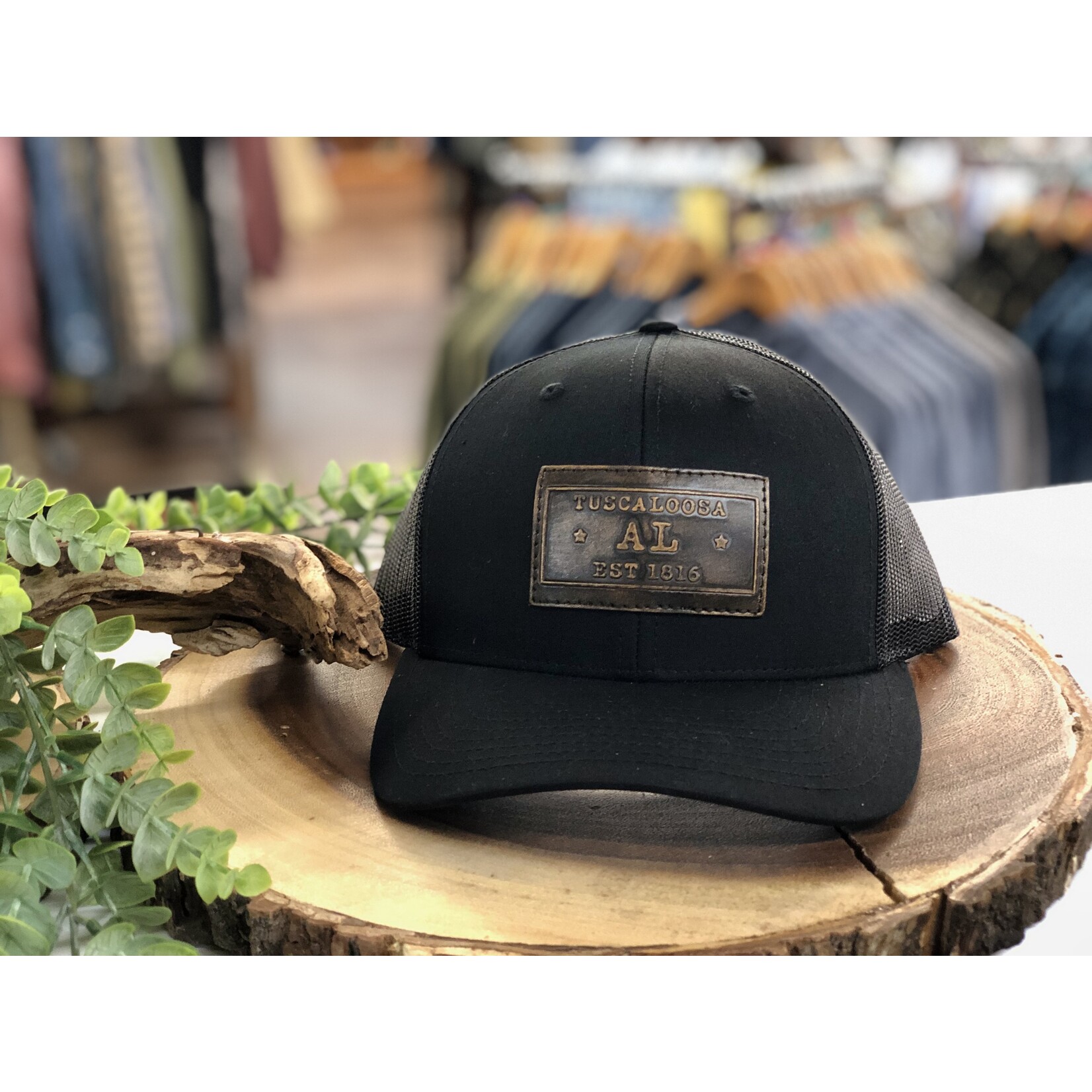 Zep Pro Zep Pro Tuscaloosa Rectangle Leather Patch Snapback Hat