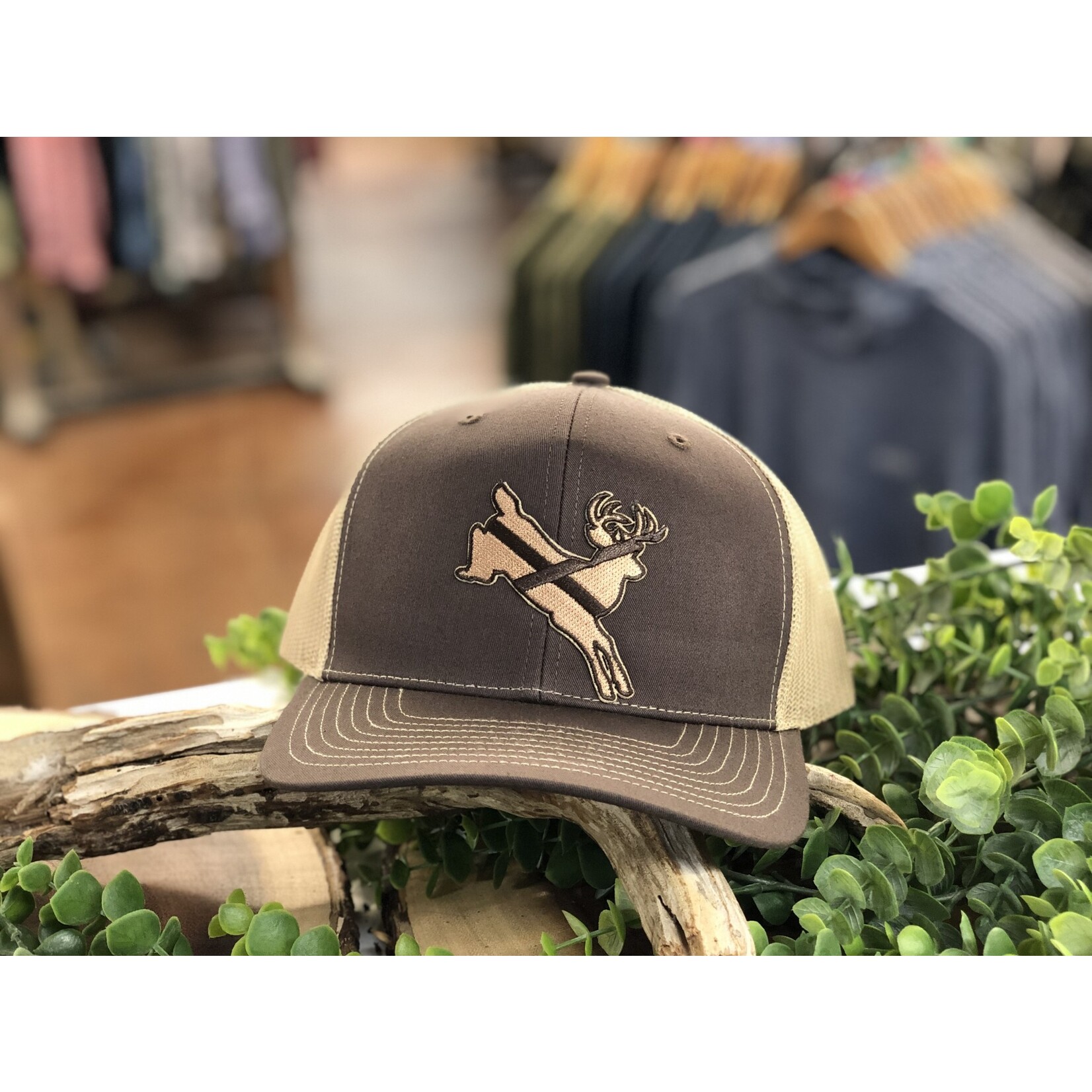 Dixie Fowl Company Dixie Fowl Company Whitetail Buck FS Snapback Hat