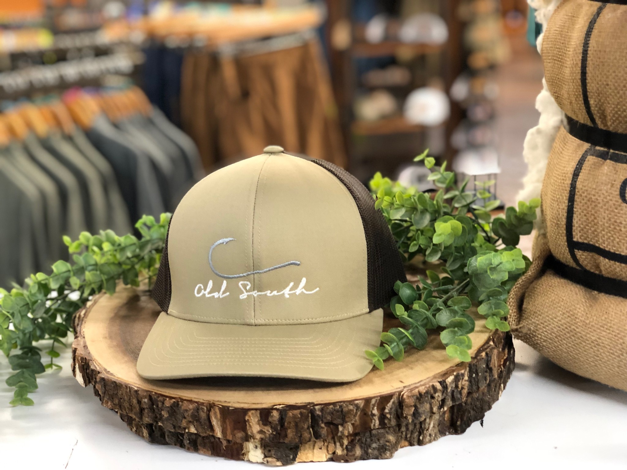 Old South Apparel Single Hook Snapback Hat EZN Storage