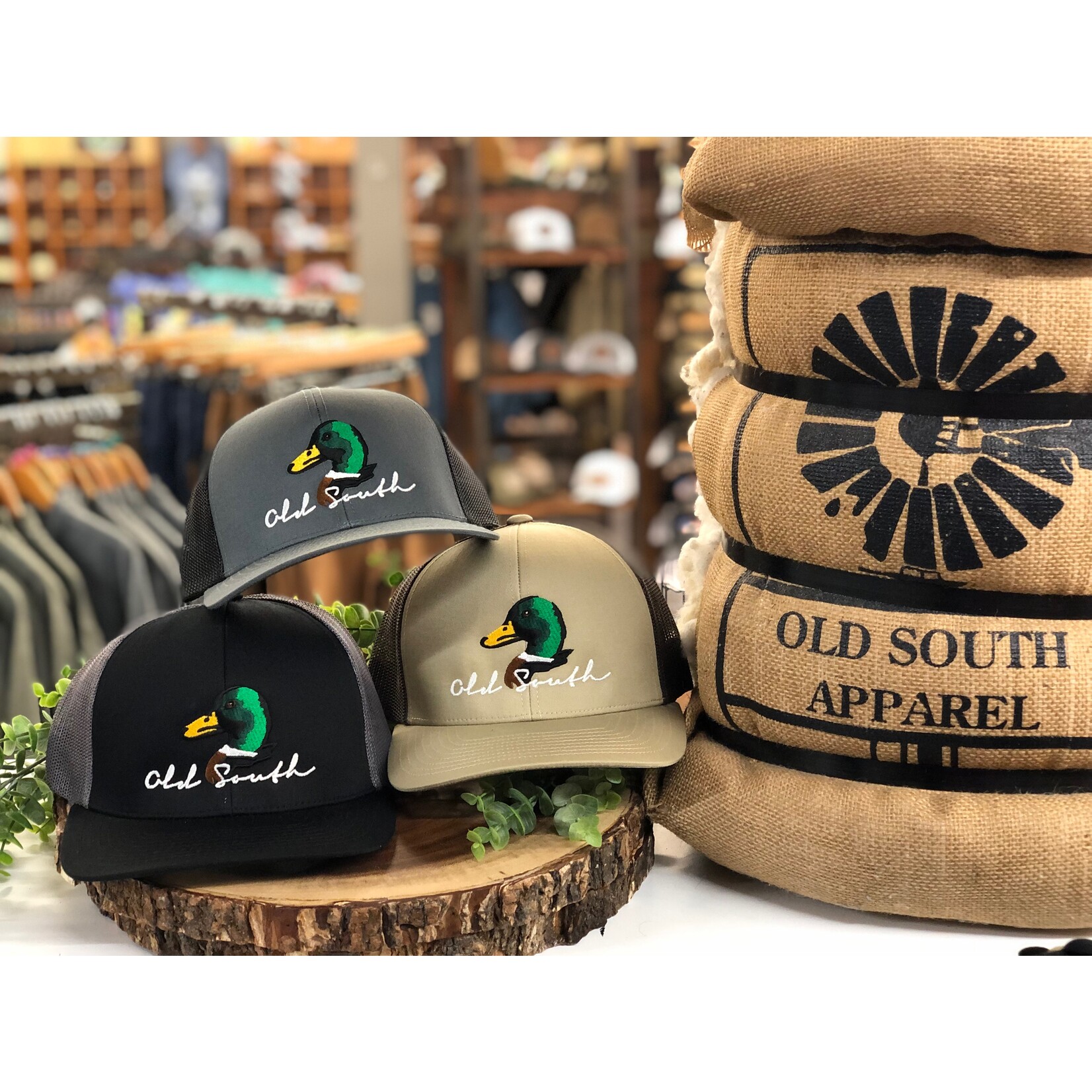 Old South Apparel Old South Apparel Mallard Duck Head Snapback Hat