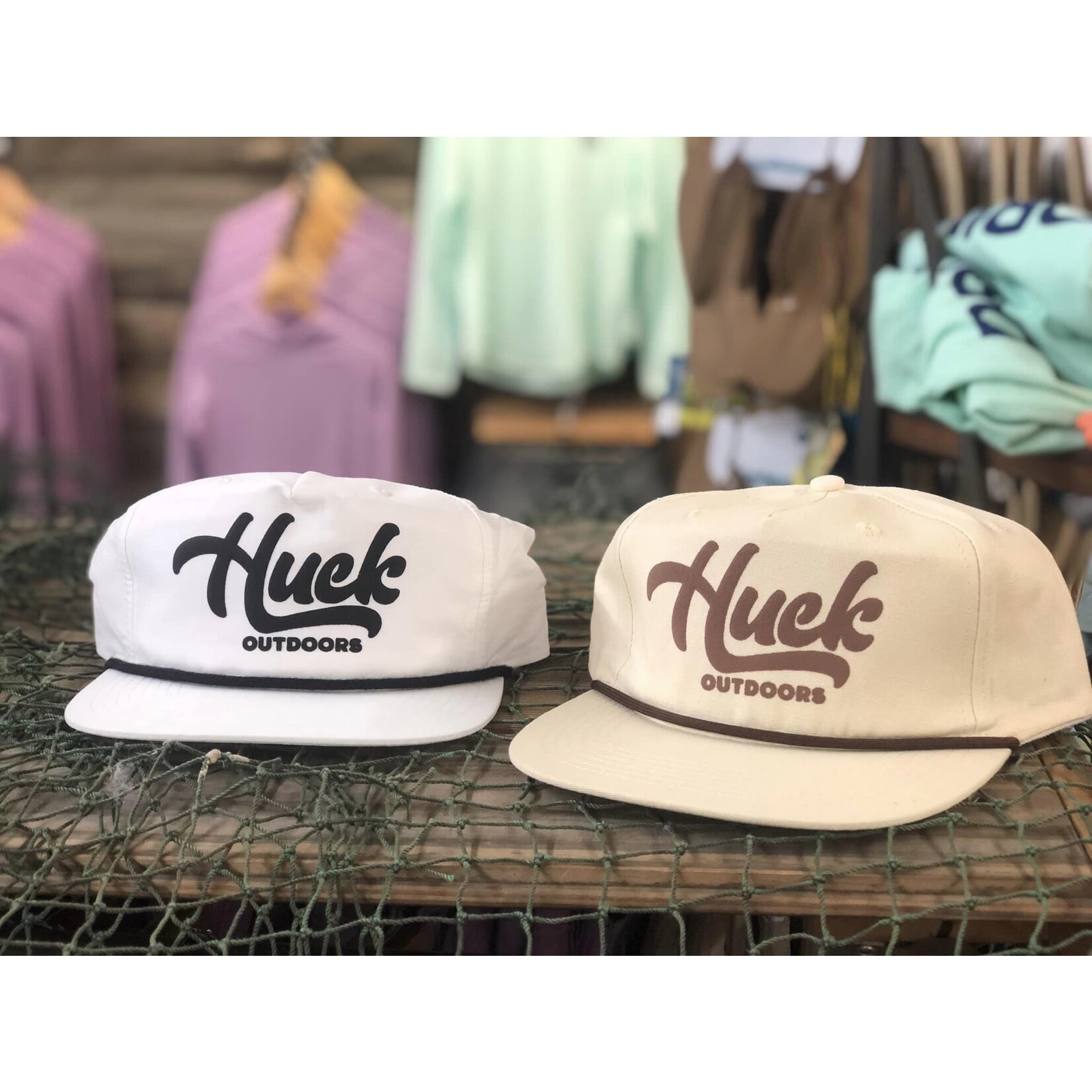 Huck Outdoors Huck Outdoors Retro Rope Snapback Hat