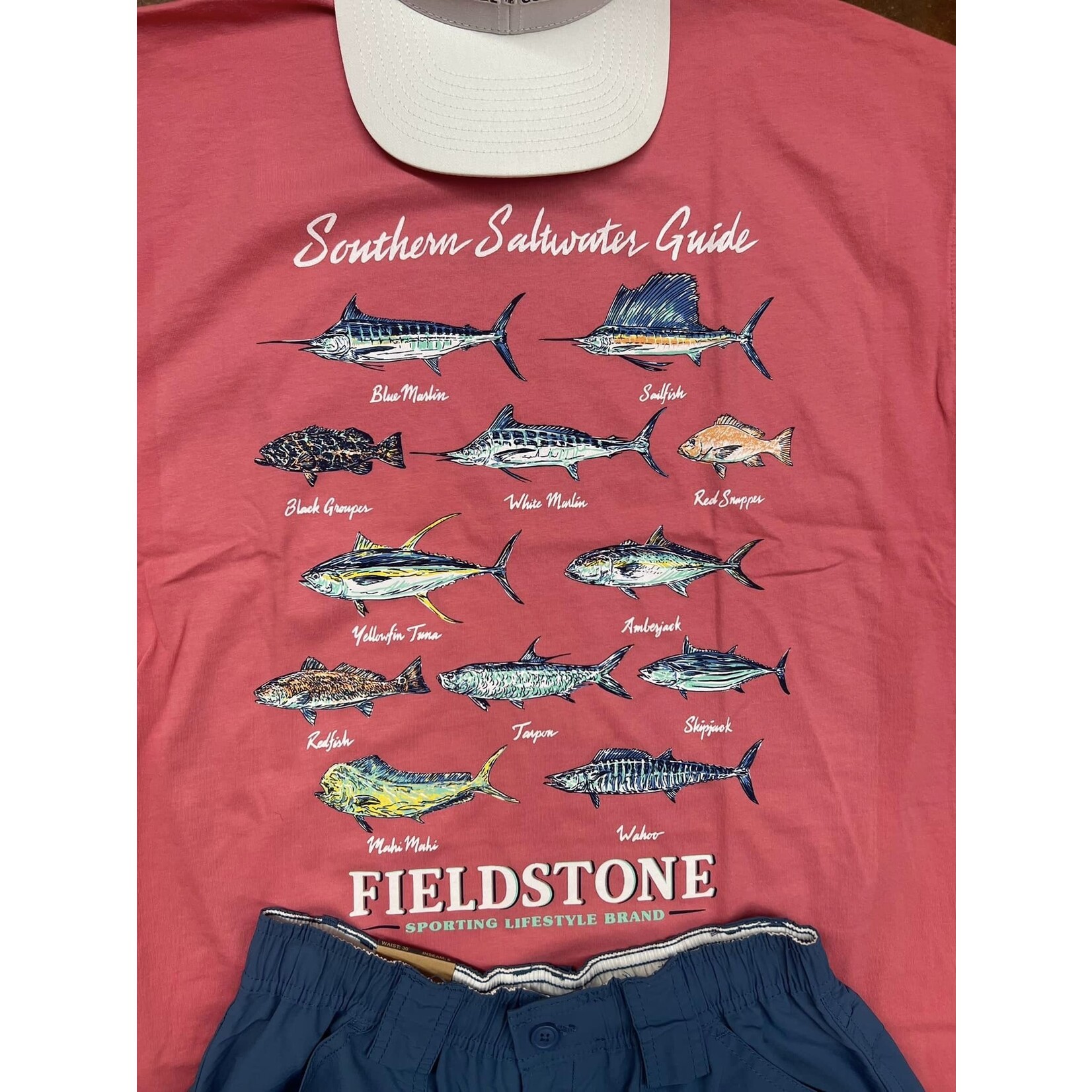 Fieldstone Fieldstone Apparel Saltwater Guide S/S TEE Shirt