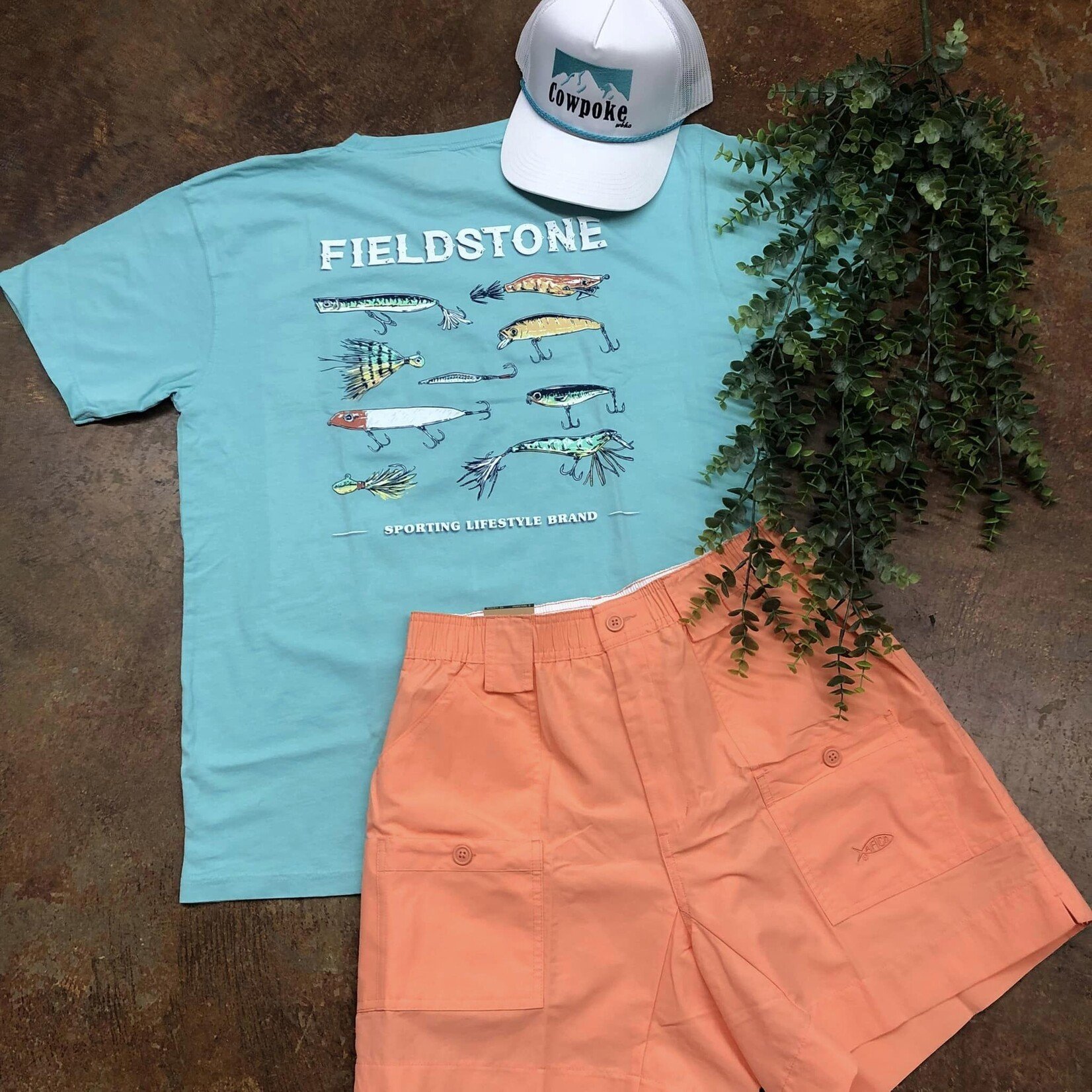 Fieldstone Fieldstone Outdoors Fishing Lures S/S TEE Shirt