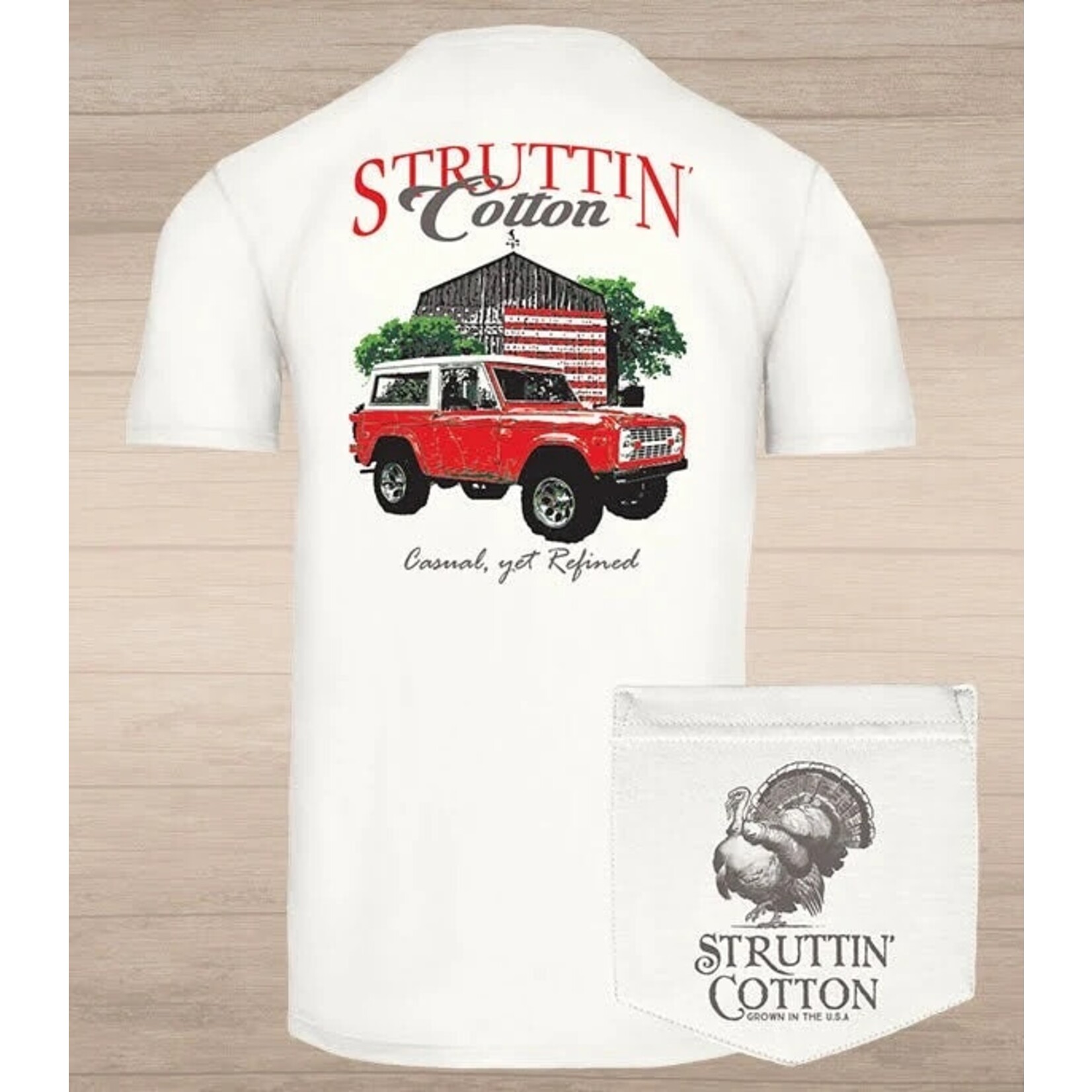 Struttin' Cotton Struttin' Cotton American Bronco S/S TEE Shirt