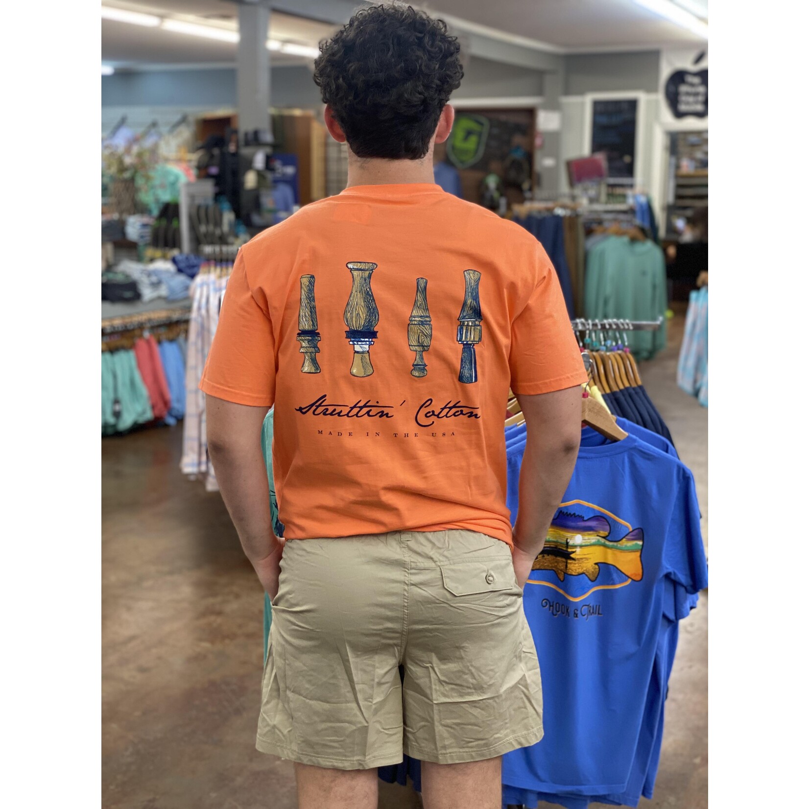 Struttin' Cotton Struttin' Cotton Call 'Em Home S/S TEE Shirt