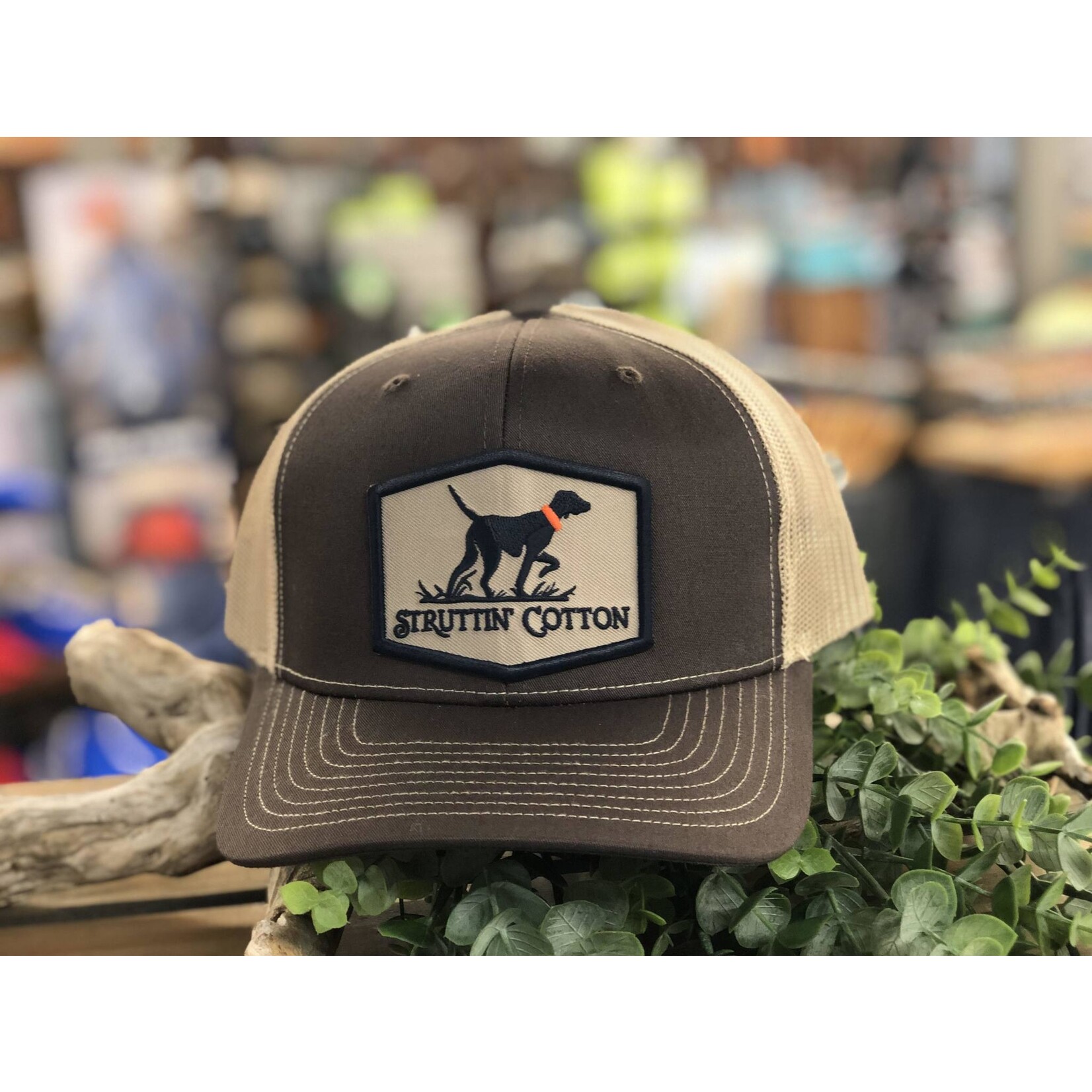 Struttin' Cotton Struttin' Cotton Pointer Patch Trucker Hat