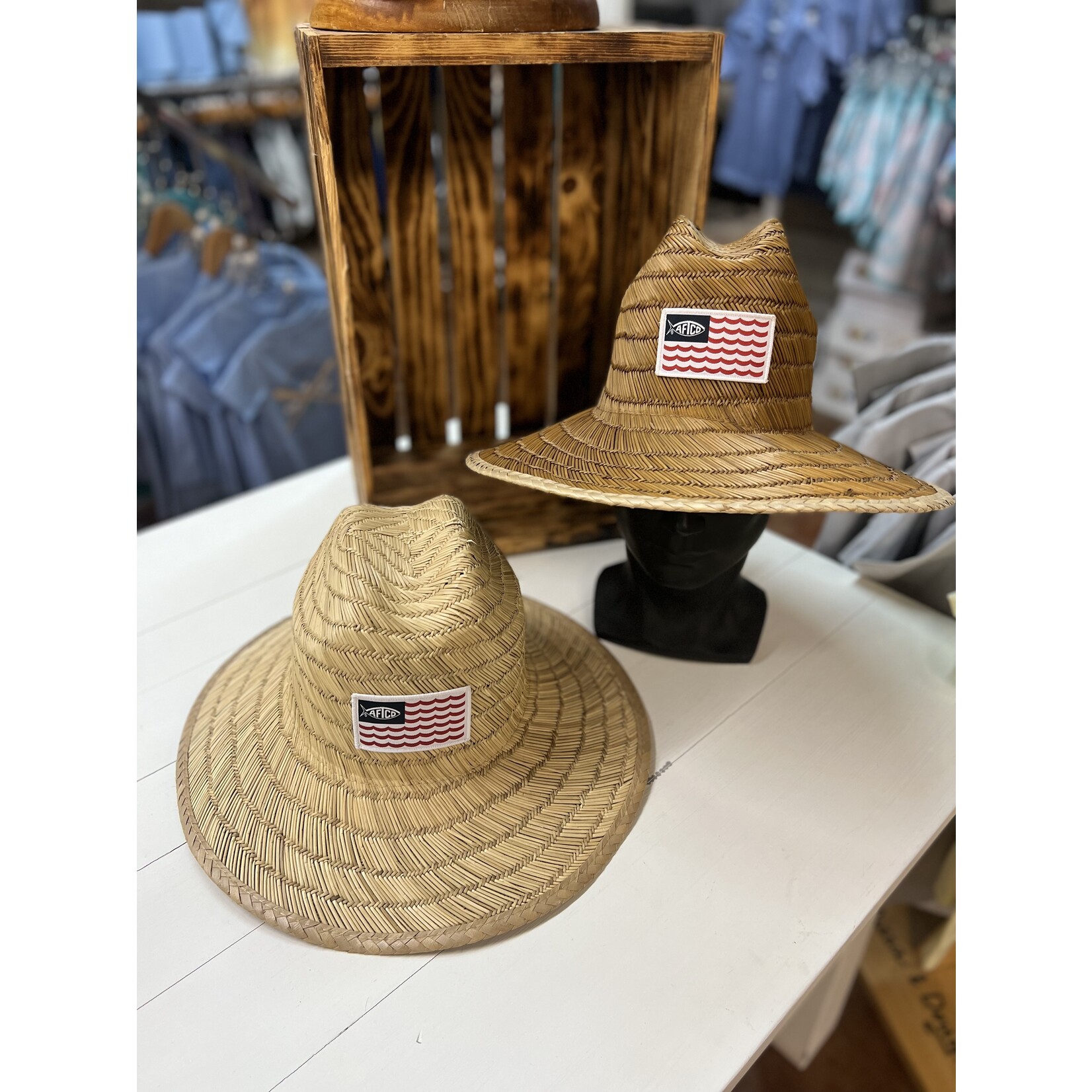 Aftco Aftco Youth Palapa 3 Straw Hat