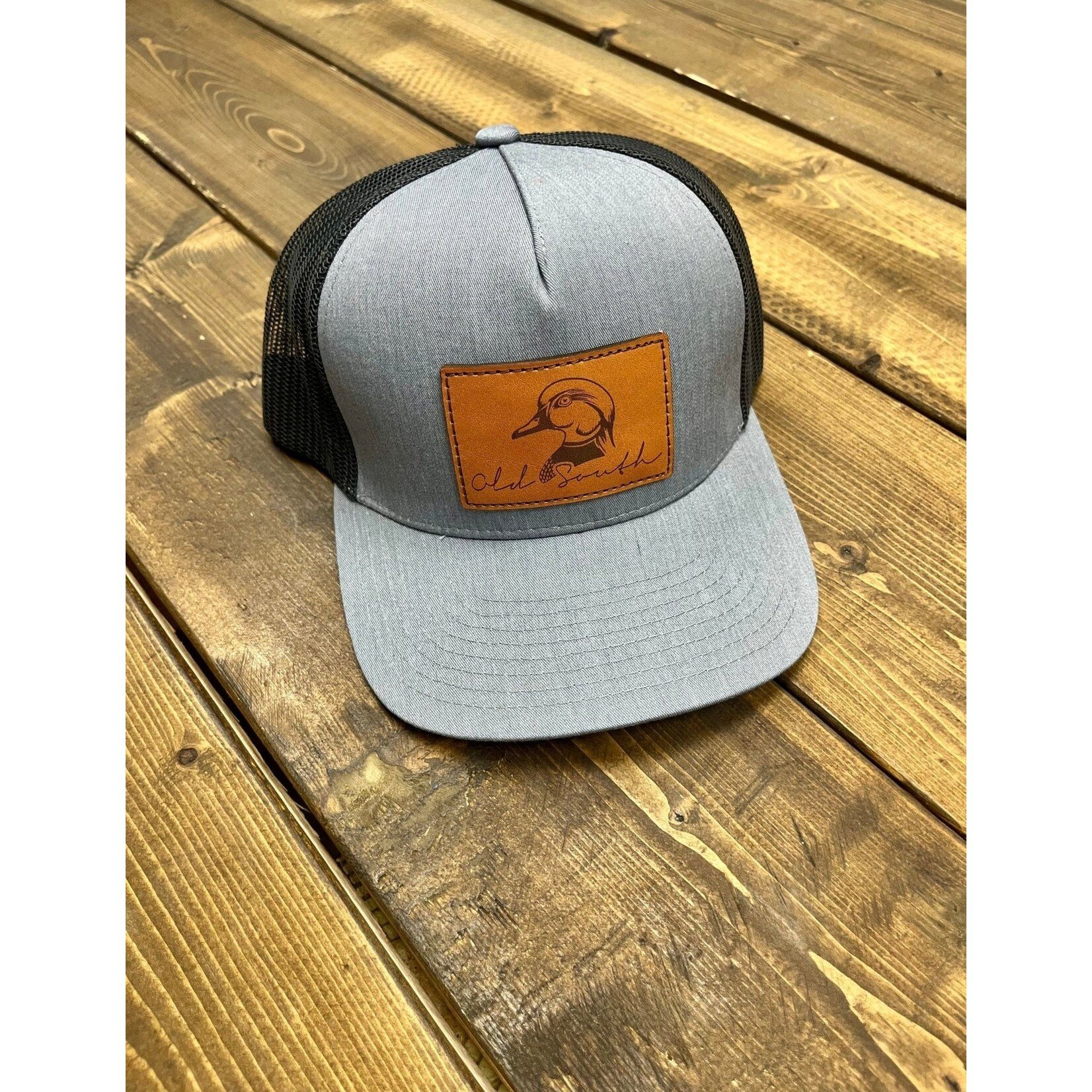 Old South Apparel Old South Apparel Wood Duck Leather Patch Snapback Hat