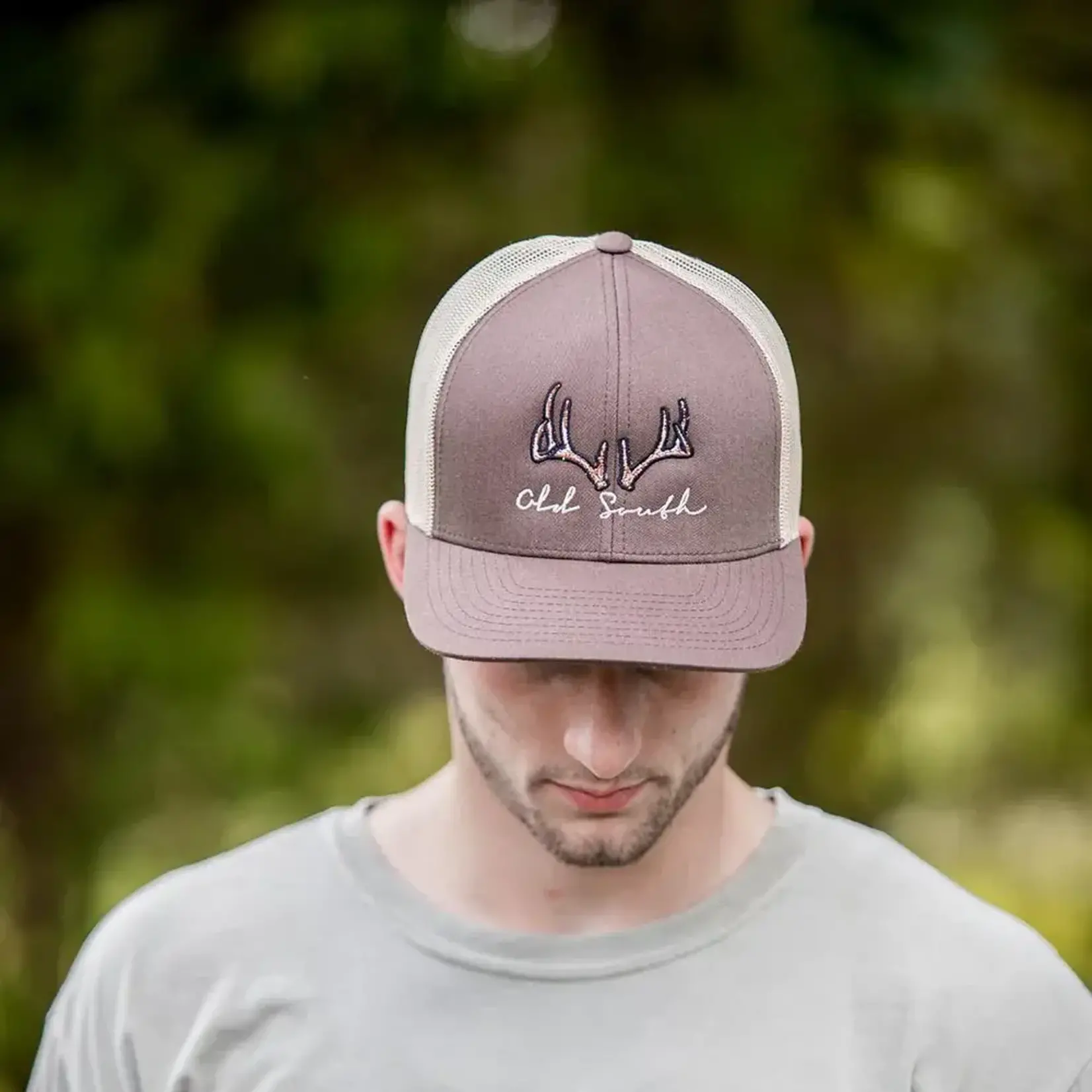 Old South Apparel Old South Apparel Deer Antlers Snapback Hat