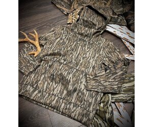 Aftco Youth Reaper Mossy Oak Pullover Jacket - EZN Outfitters