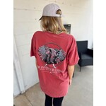 Speckle Bellies Speckle Bellies Alabama Circle Elephant S/S TEE Shirt