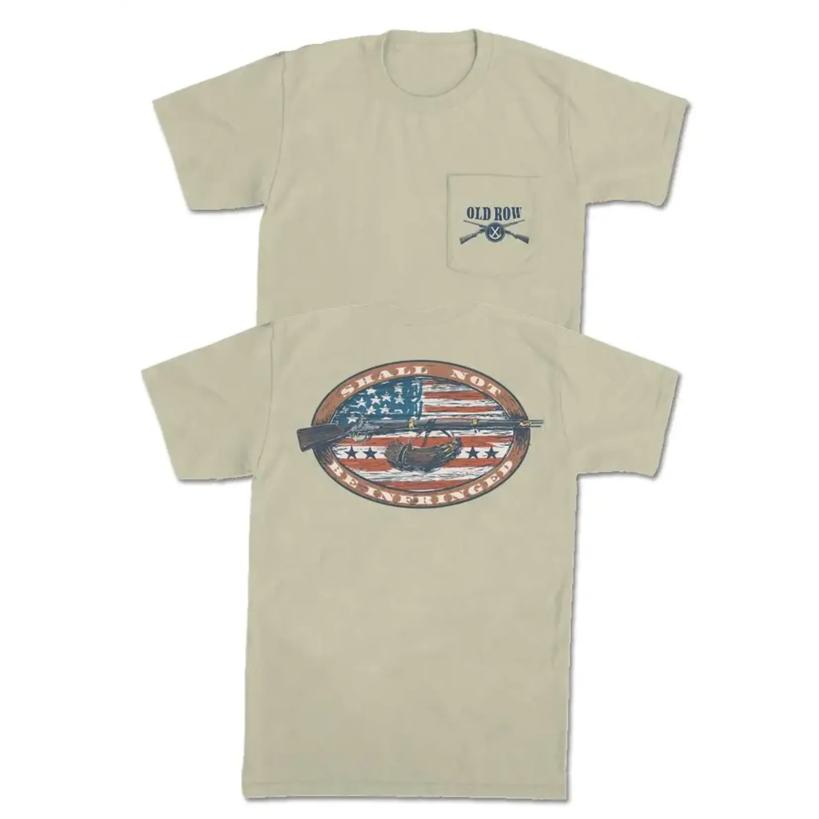 OLD ROW Old Row Outdoors The 2nd Amendment Pocket S/S TEE Shirt