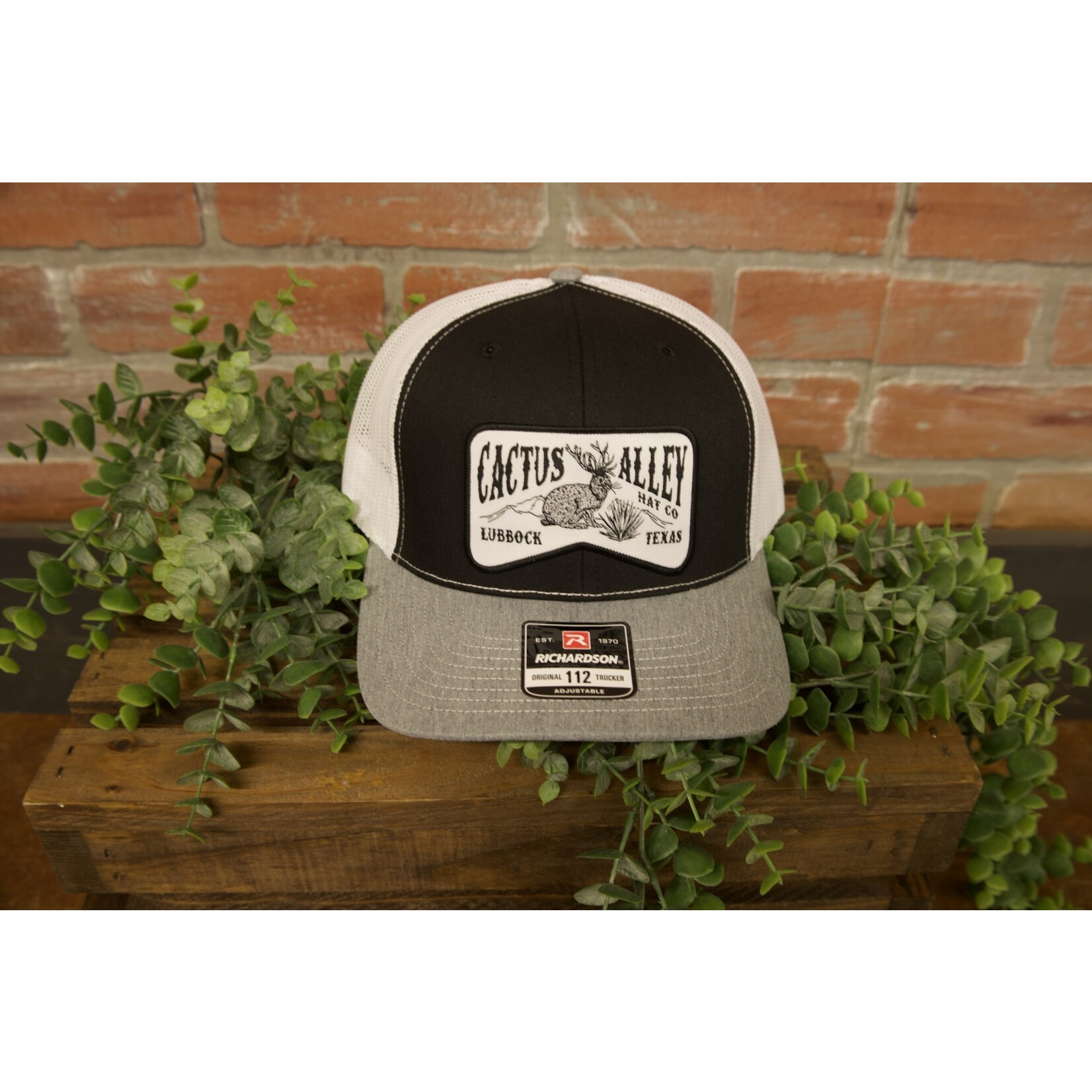 Cactus Alley Cactus Alley Jackalope Patch Snapback Hat