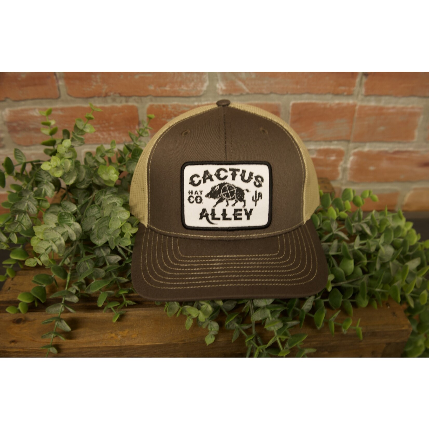 Cactus Alley Cactus Alley Hog Wild Patch Snapback Hat