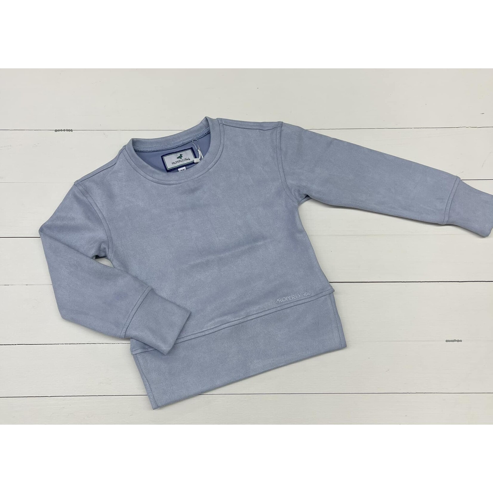 Properly Tied Properly Tied LD Youth Girls Keely Crew Pullover Sweater