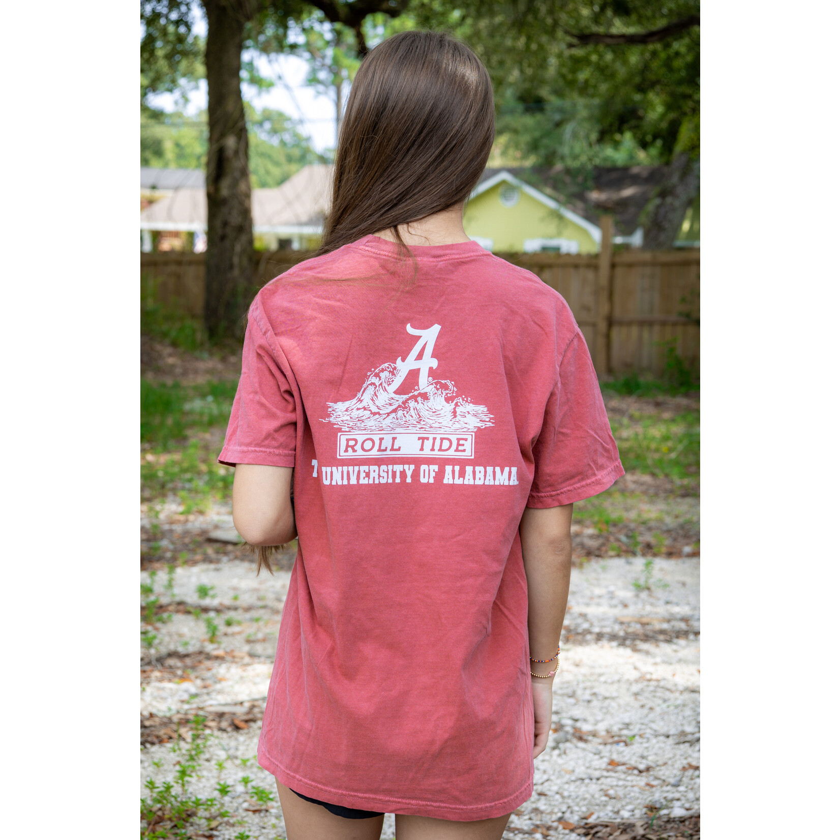 Speckle Bellies Speckle Bellies Roll Tide Waves S/S TEE Shirt