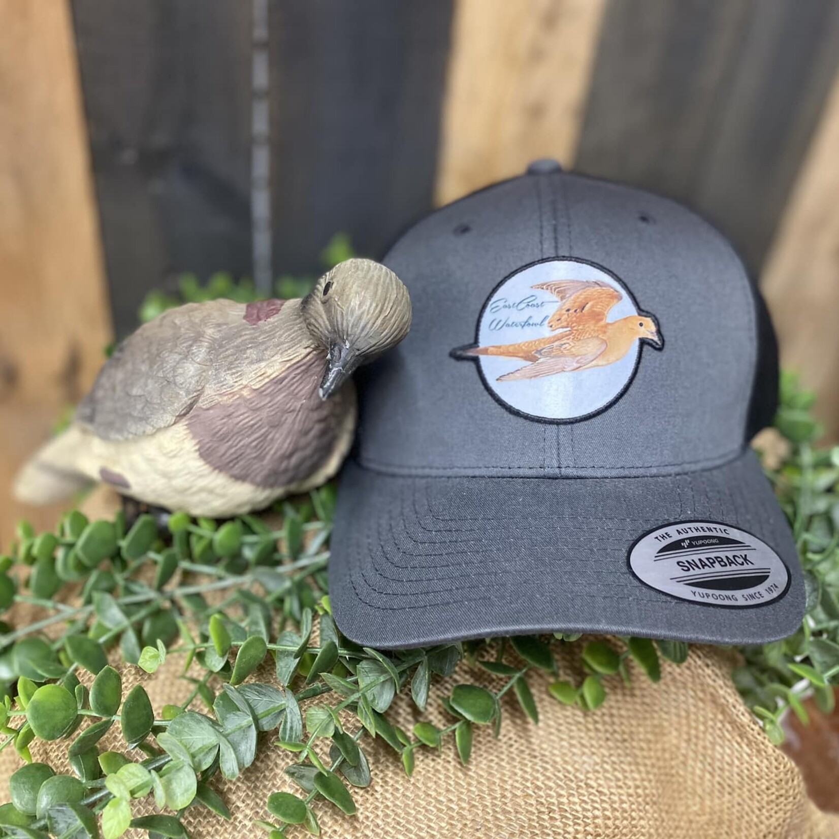 East Coast Waterfowl Circle Dove Snapback Hat EZN Storage