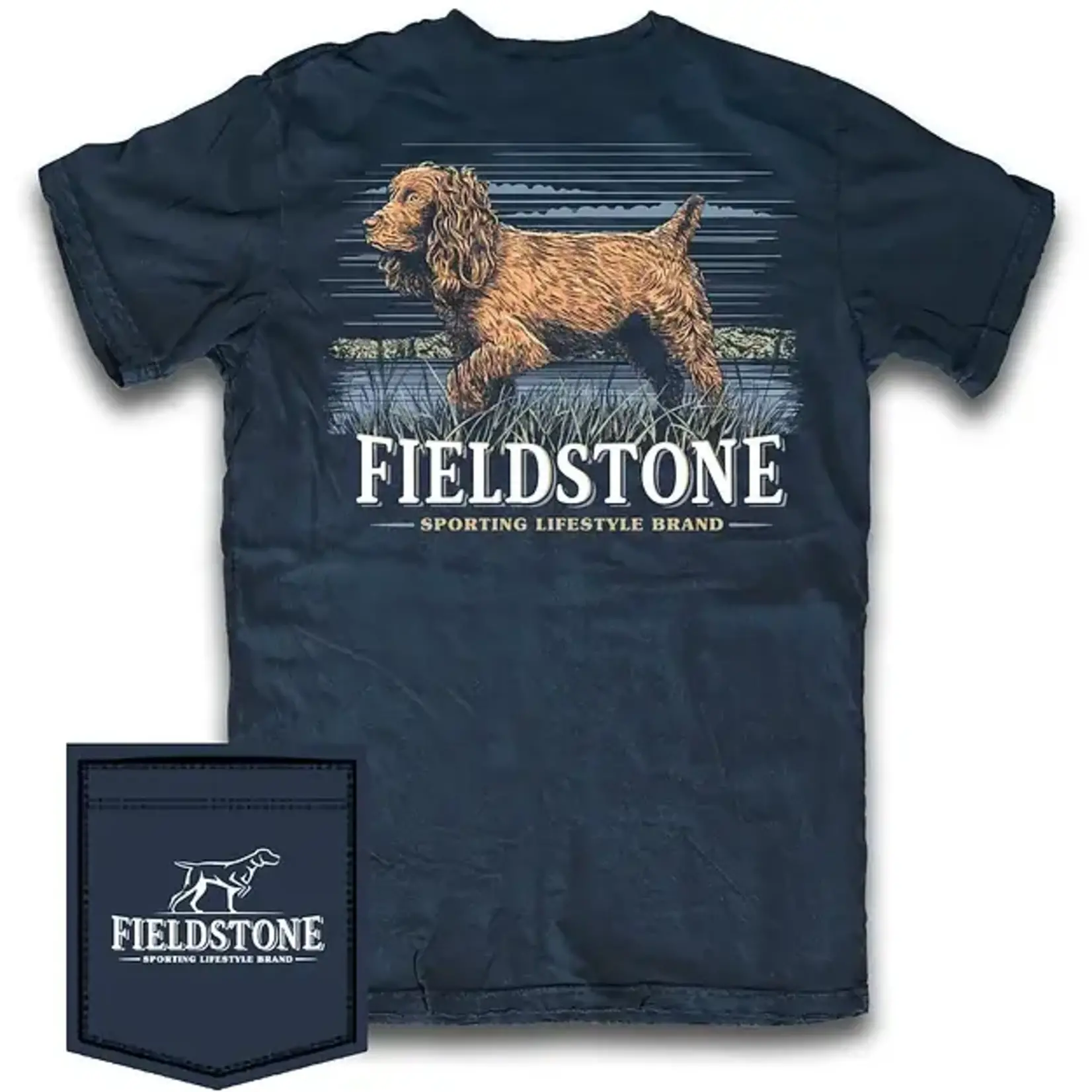 Fieldstone Fieldstone Apparel Youth Boykin in Grass S/S TEE Shirt