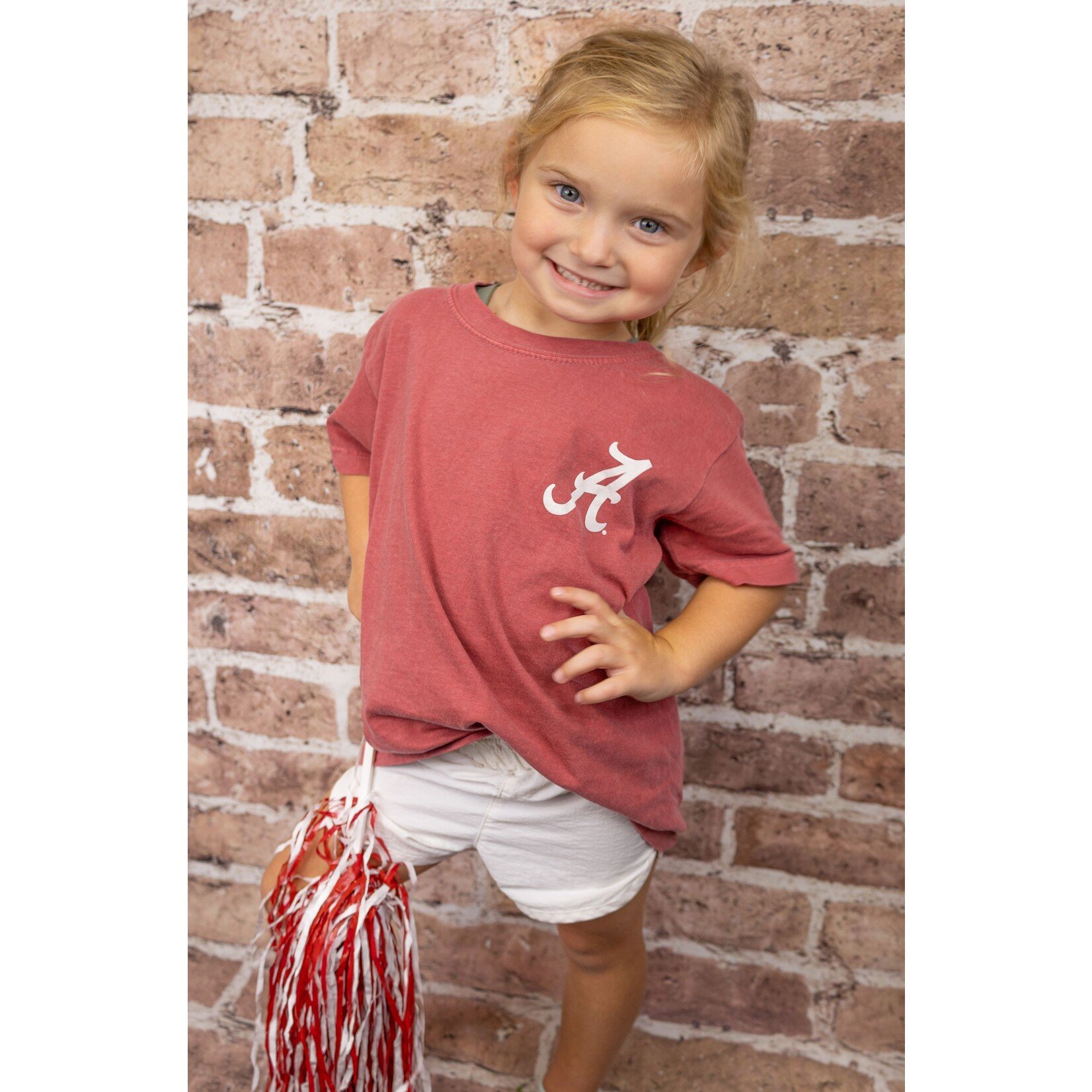 Speckle Bellies Speckle Bellies Youth Roll Tide Ride the Waves S/S TEE Shirt