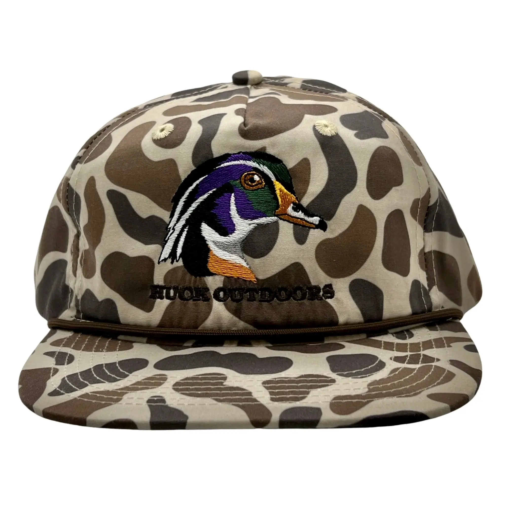 Huck Outdoors Woodie Rope Snapback Hat EZN Outfitters