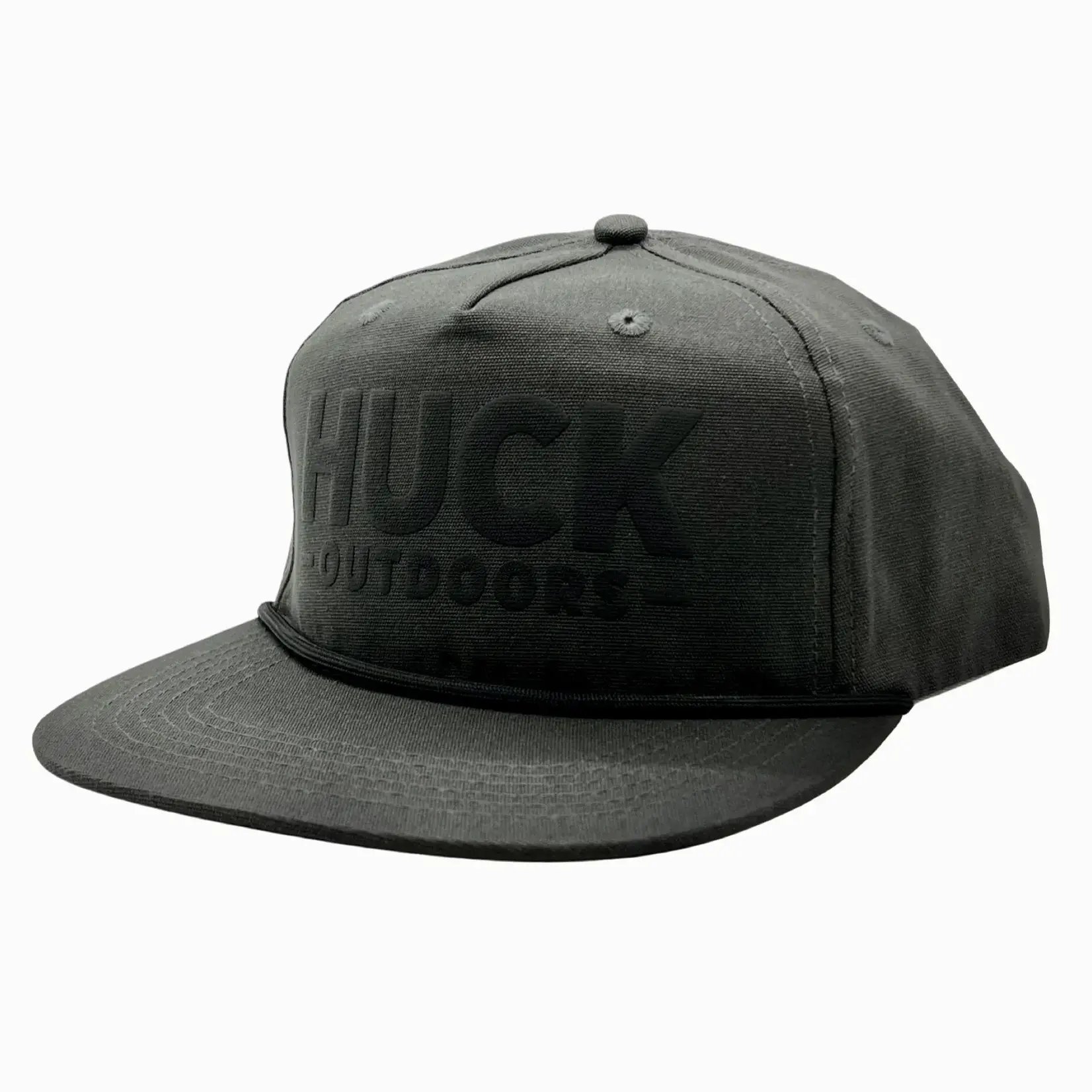 Huck Outdoors Huck Outdoors Huck Logo Rope Snapback Hat