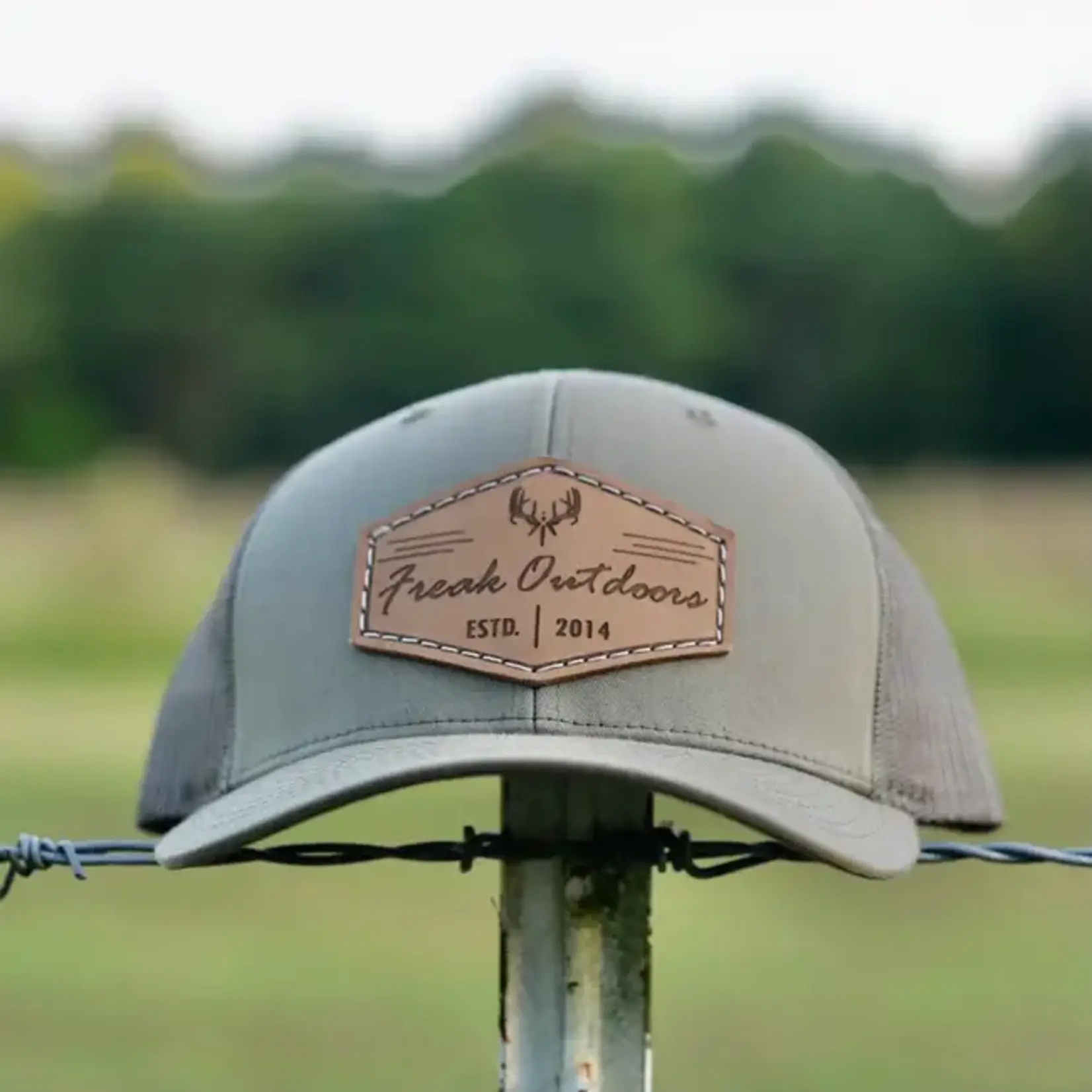 Freak Outdoors Freak Outdoors Topeka Leather Patch Snapback Hat