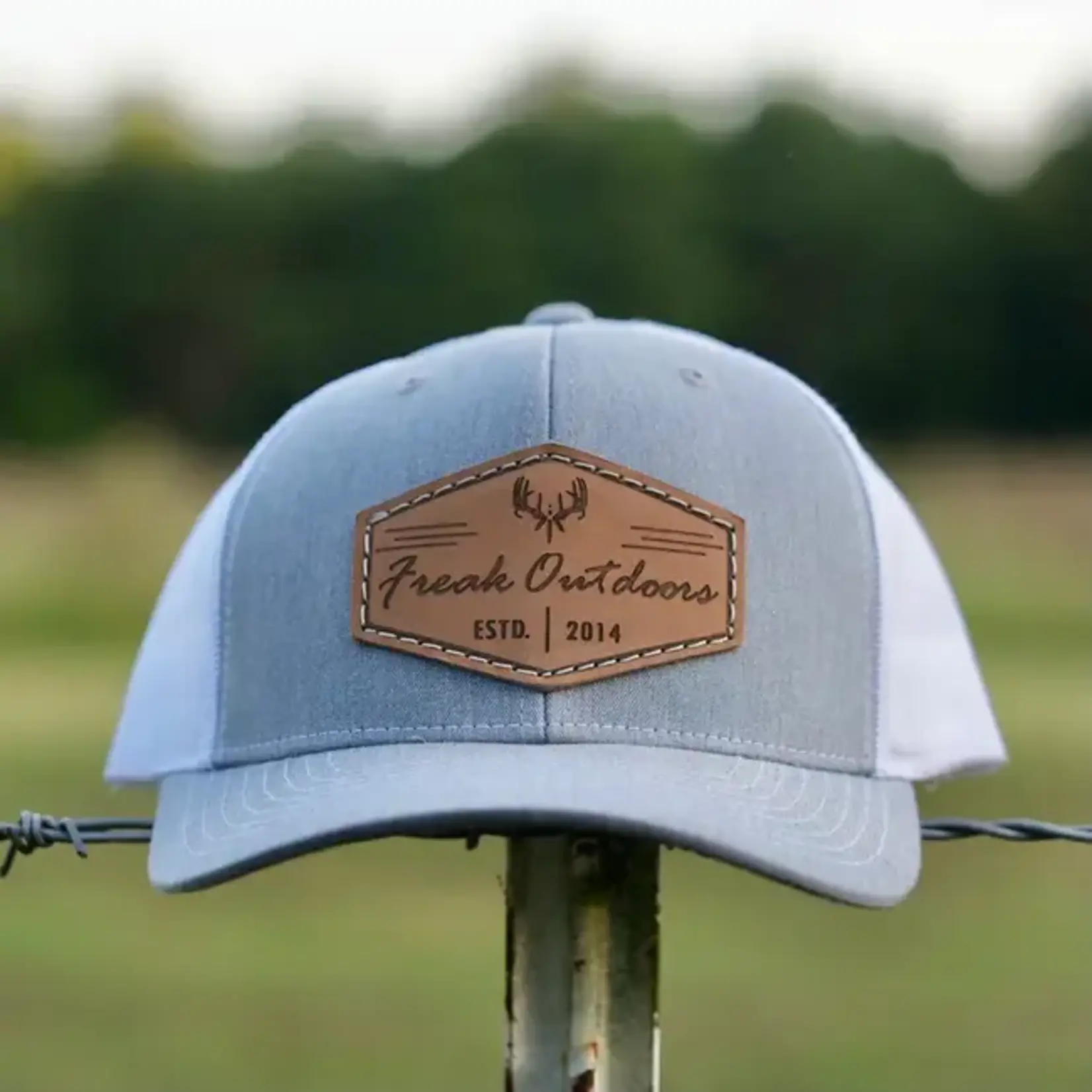 Freak Outdoors Freak Outdoors Topeka Leather Patch Snapback Hat