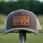 Freak Outdoors Freak Outdoors Duck HNTR Leather Patch Snapback Hat