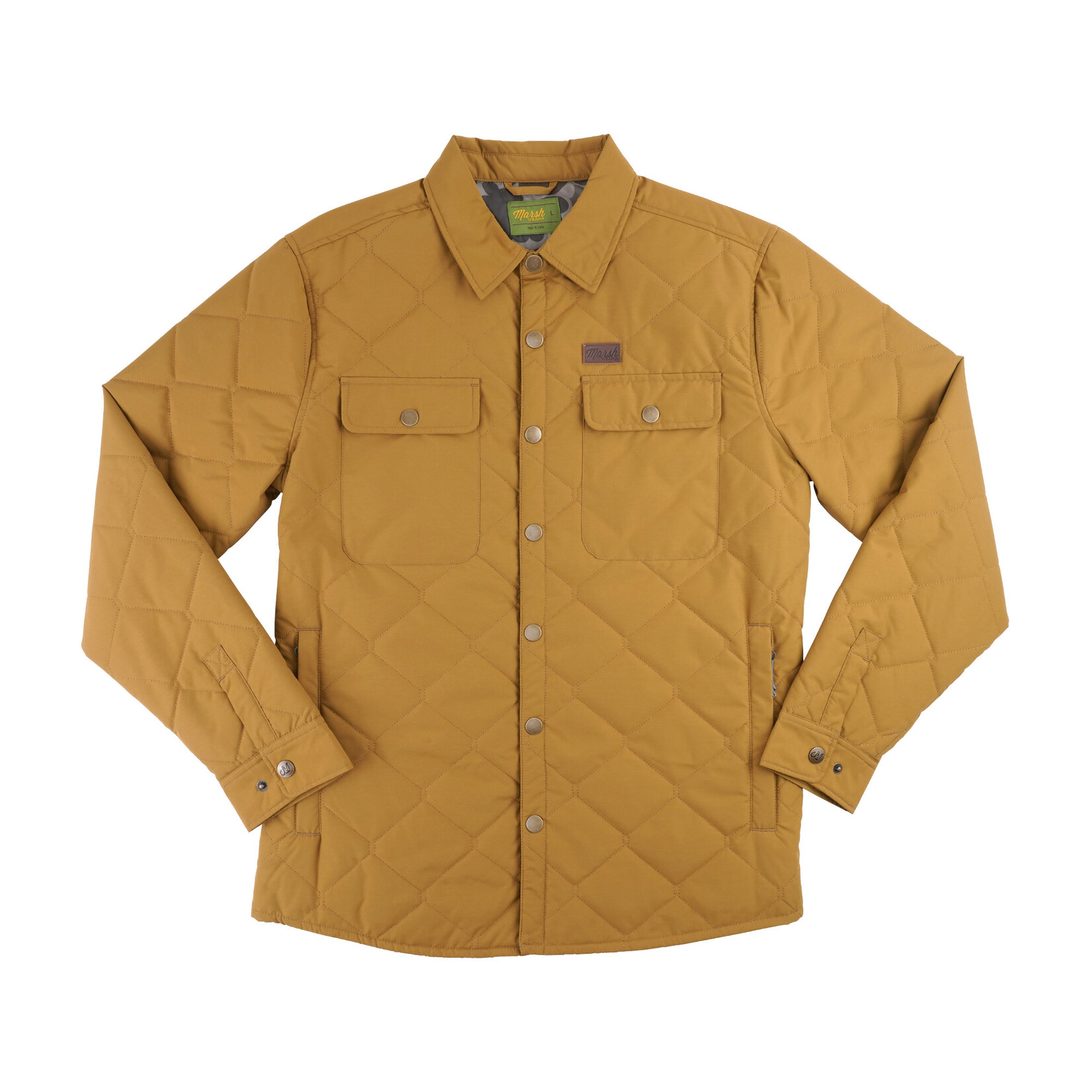 Marsh Wear Apparel Men's Saluda Puff Shacket - EZN Outfitters