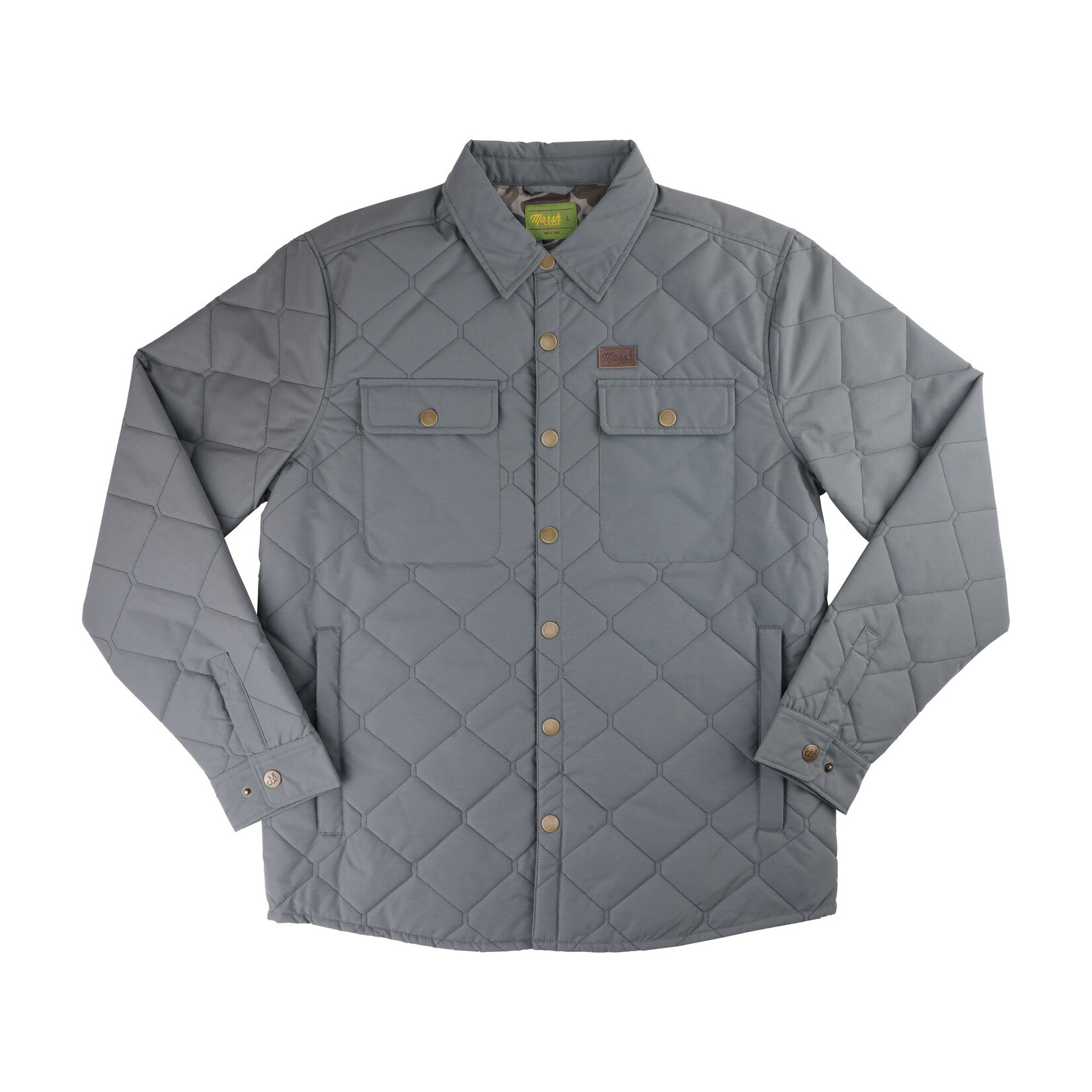 Marsh Wear Apparel Men's Saluda Puff Shacket - EZN Outfitters